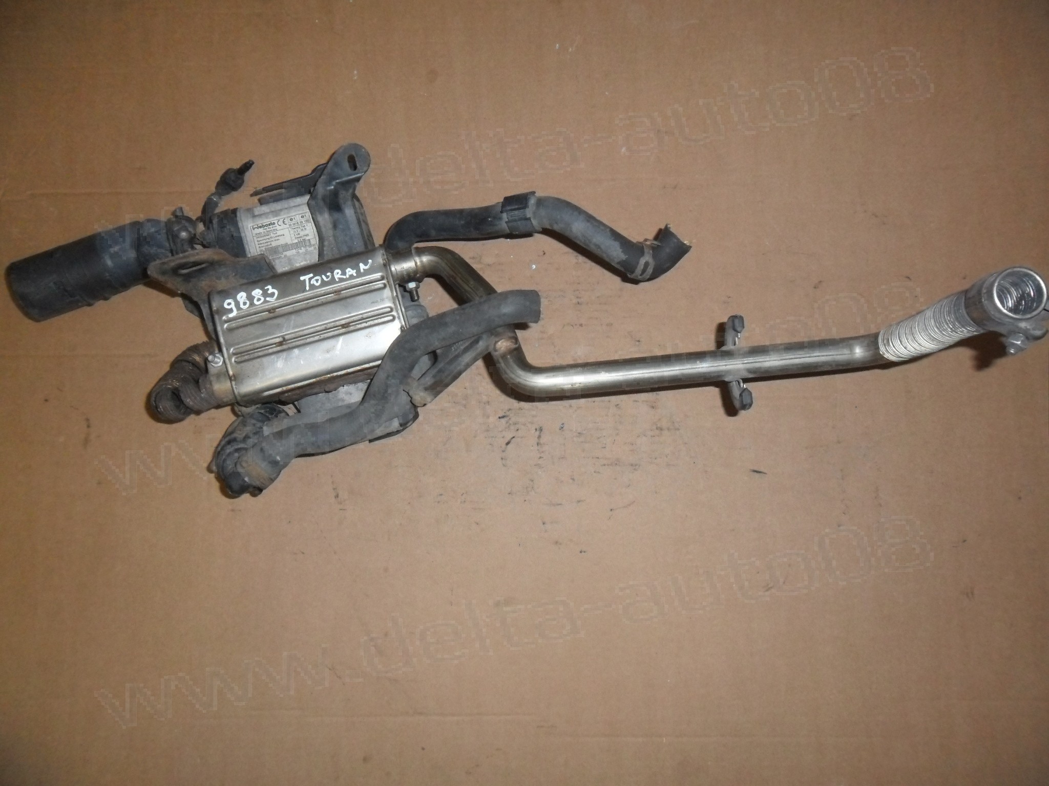 Печка за VW Touran, 1.9 TDI, 2003-2006г., Webasto, 1K0 815 065AD, 1K0815065AD, 1K0 815 065 AD