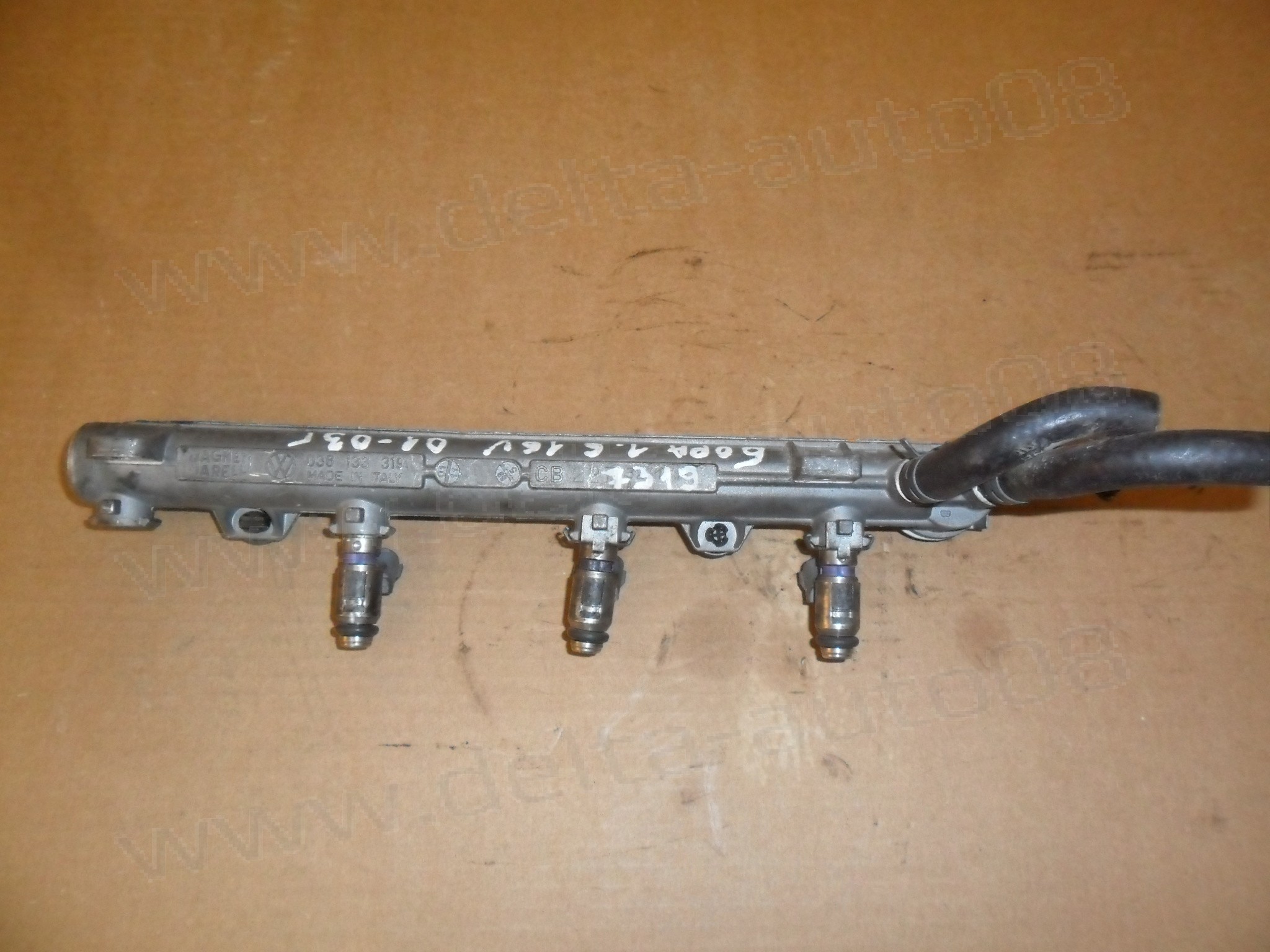 Горивна рейка, дюзи, клапан за VW Bora, 1.6, 16V, 1998-2003г., 036 133 319, 036133319