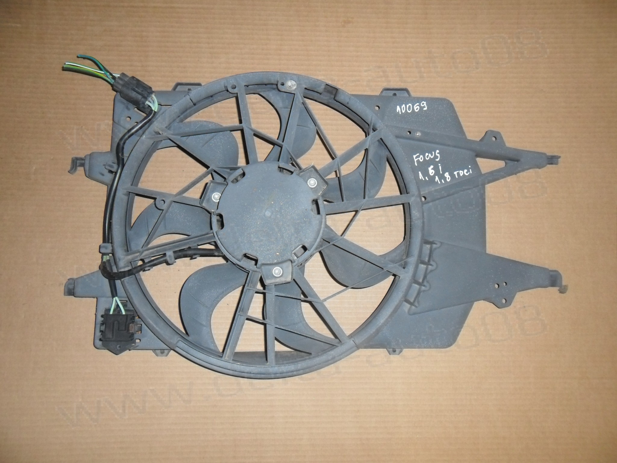 Перка охлаждане, Ford Focus, 1.6 i, 1.8 TDCI, 3 136 613 290, 3136613290, 0 130 303 900, 0130303900, 2S41-8C607AA, 2S418C607AA 