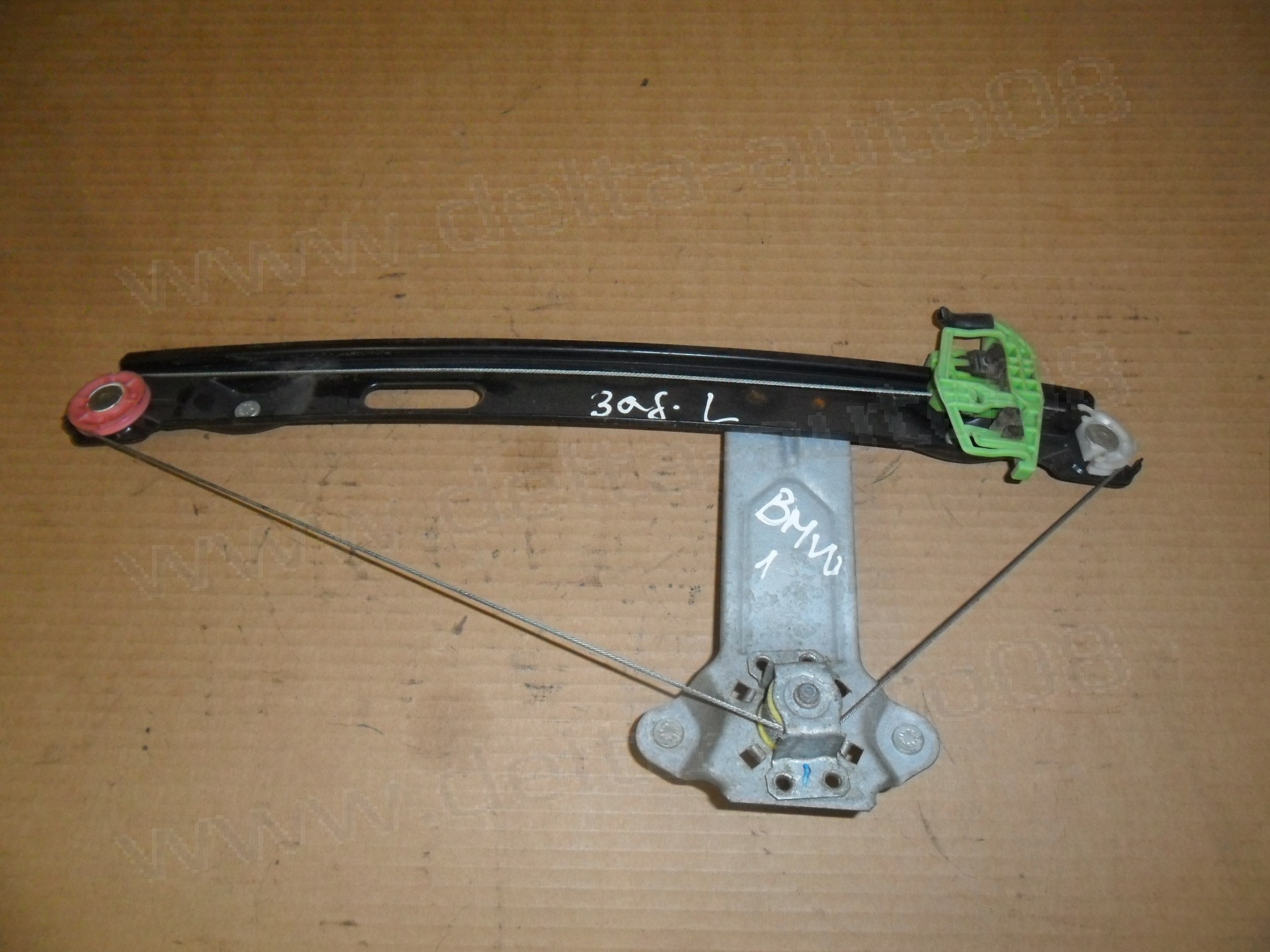 Стъклоповдигач, заден ляв, BMW 1 E87, 2004-2011г., 7067799-12, 706779912 
