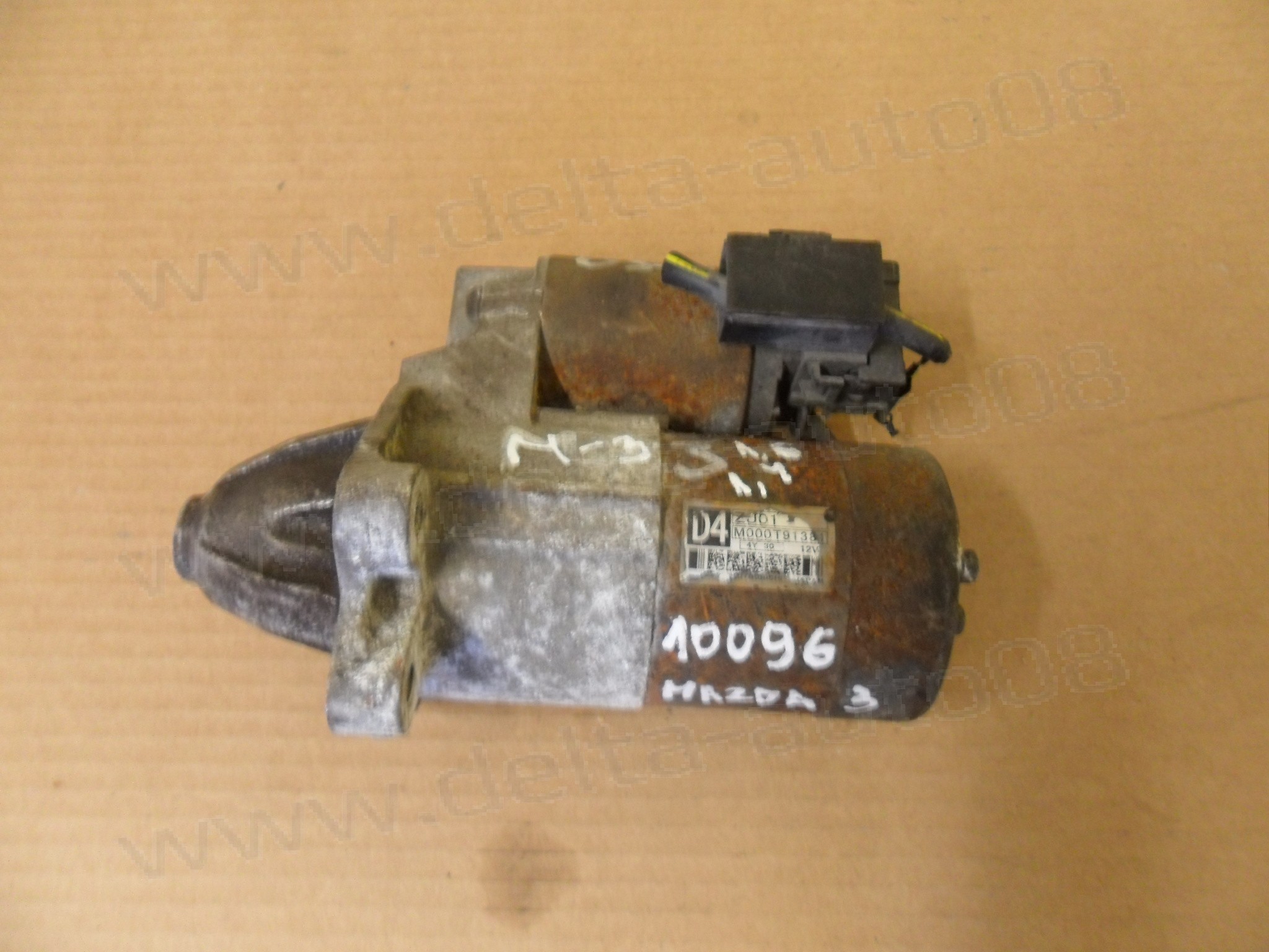 Стартер за Mazda 3, 1.4 i, 1.6 i, 2003-2009г., M000T91381, D4ZJ01