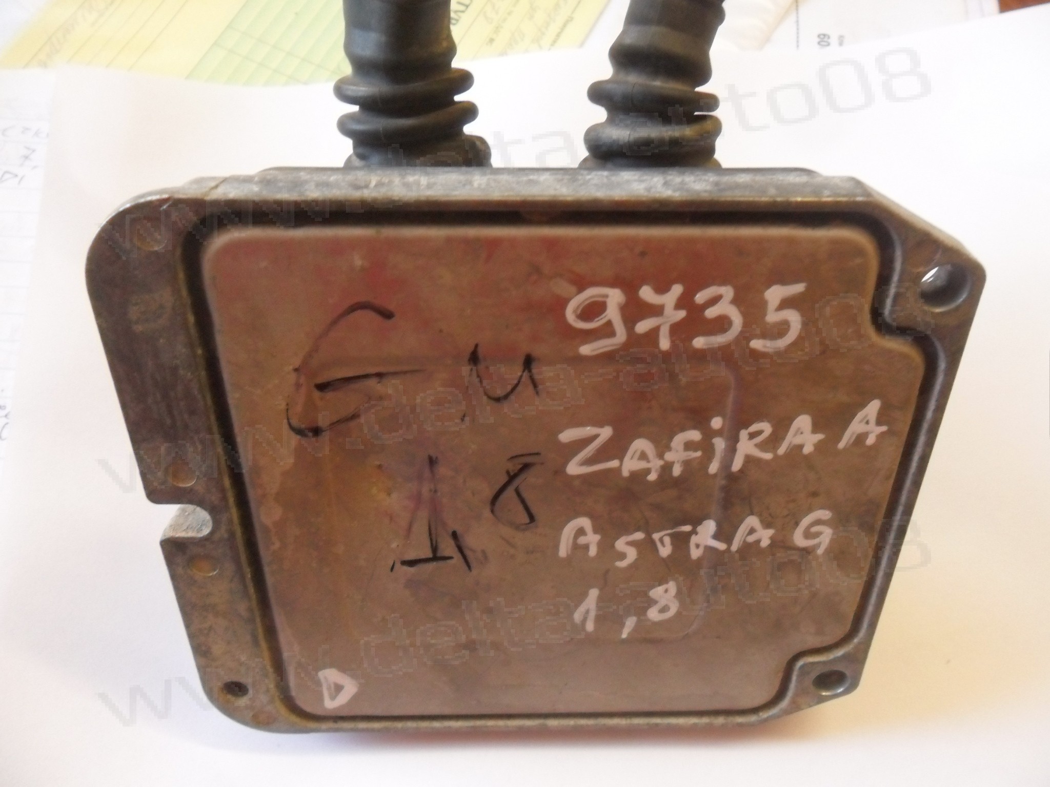 Компютър двигател за Opel Astra G, Zafira A, 1.8 16V, 1999-2005г., 09 117 394, 09117394