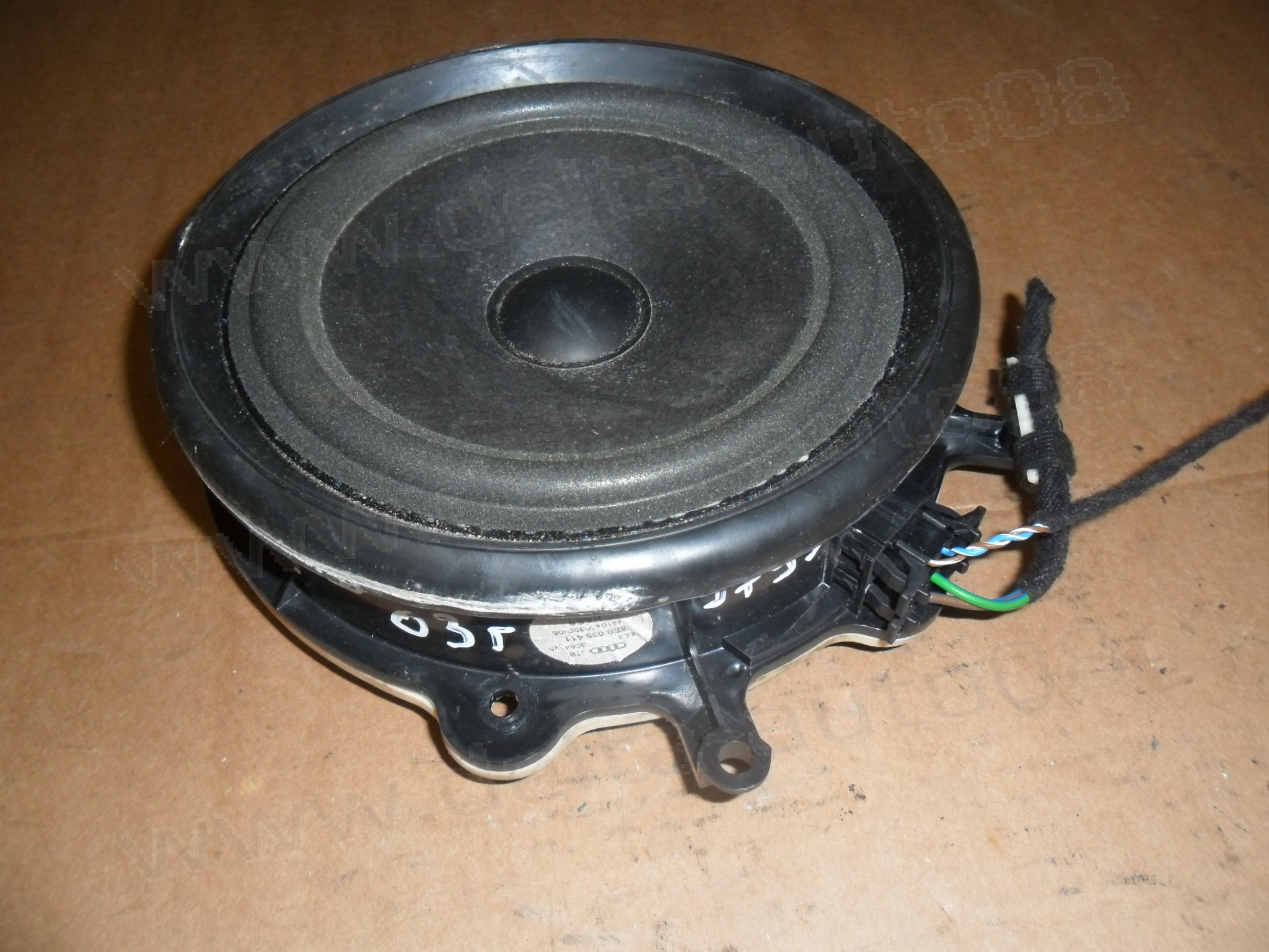 Тонколона, предна лява врата, Audi A4, 2002-2008г., 8E0 035 411, 8E0035411, 2752503145, 27525 03145 