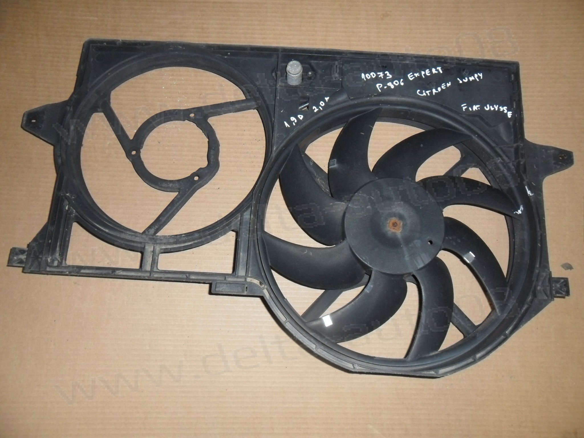 Перка охлаждане, Peugeot 806, Expert, Citroen Jumpy, Evasion, Fiat Ulesse, 1.9 D, 2.0 D, 8240141