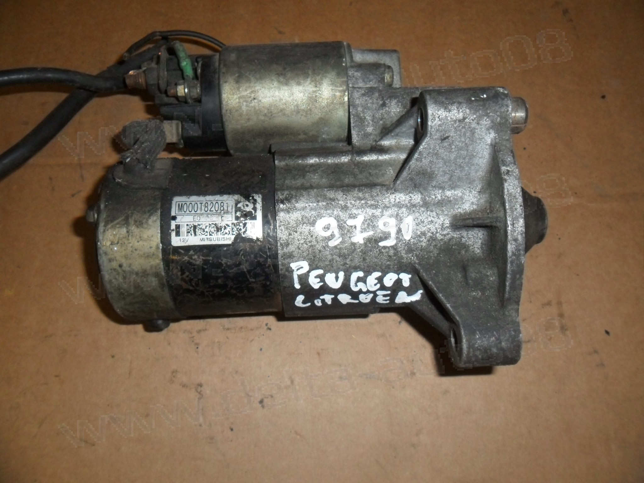Стартер за Citroen, Peugeot, 1.8, 2.0, M000T82081 
