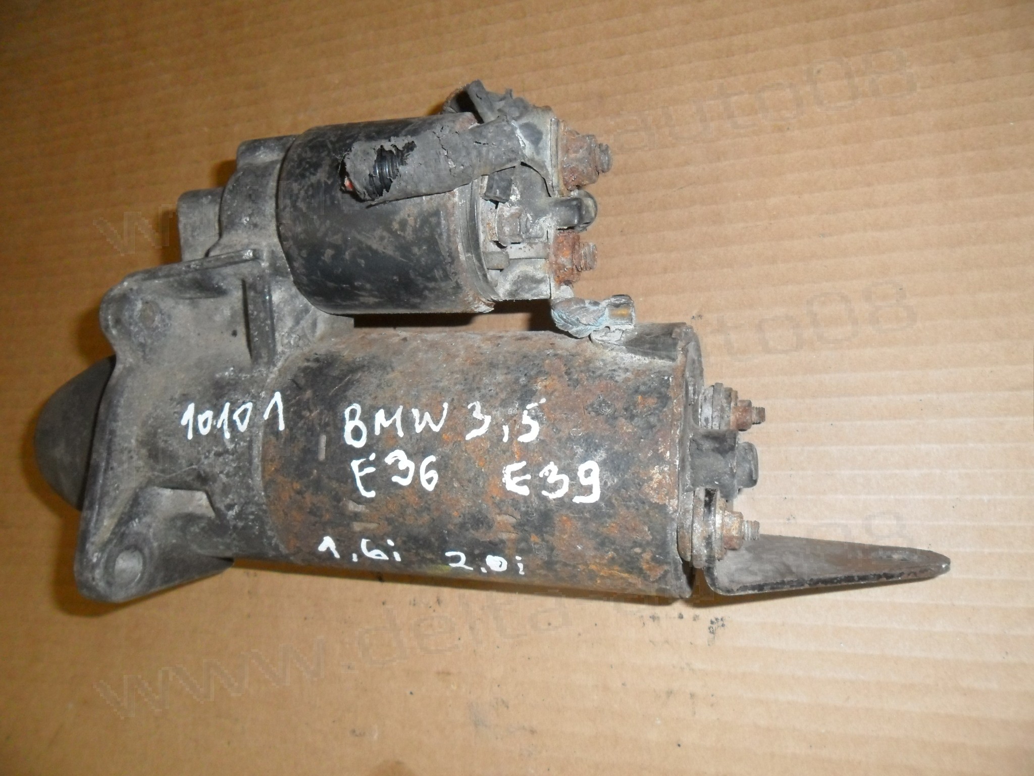 Стартер за BMW 3, 5 E36, E39, 1.6 i, 2.0 i, 1005 821 506, 1005821506, 0 331 303 117-617, 0331303117-617, 0331303117617 