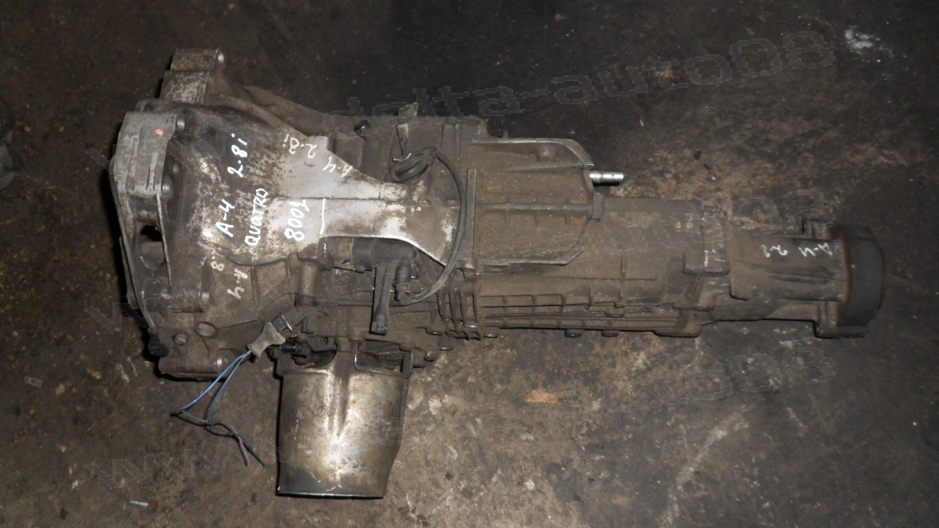 Ръчна скоростна кутия за Audi A4, B5, 2.8 i, QUATRO, 4x4, 1994-2001г., 01A 301 211 K, 01A301211K, 01A 301 231 G, 01A301231G, 012 301 103 P, 012301103P - 5 скорости