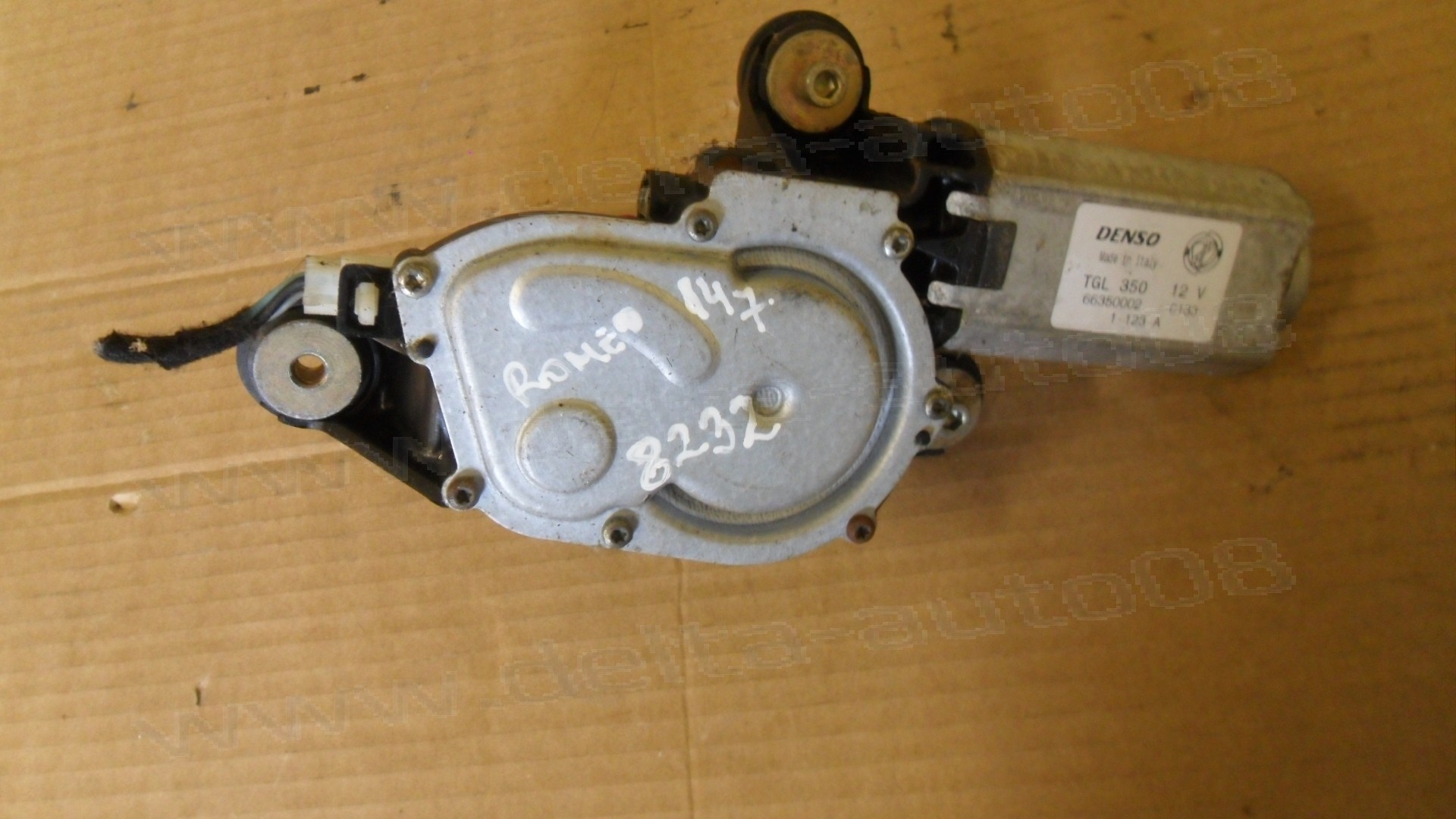 Мотор задна чистачка за Alfa Romeo 147, 2001-2010г., 66350002 