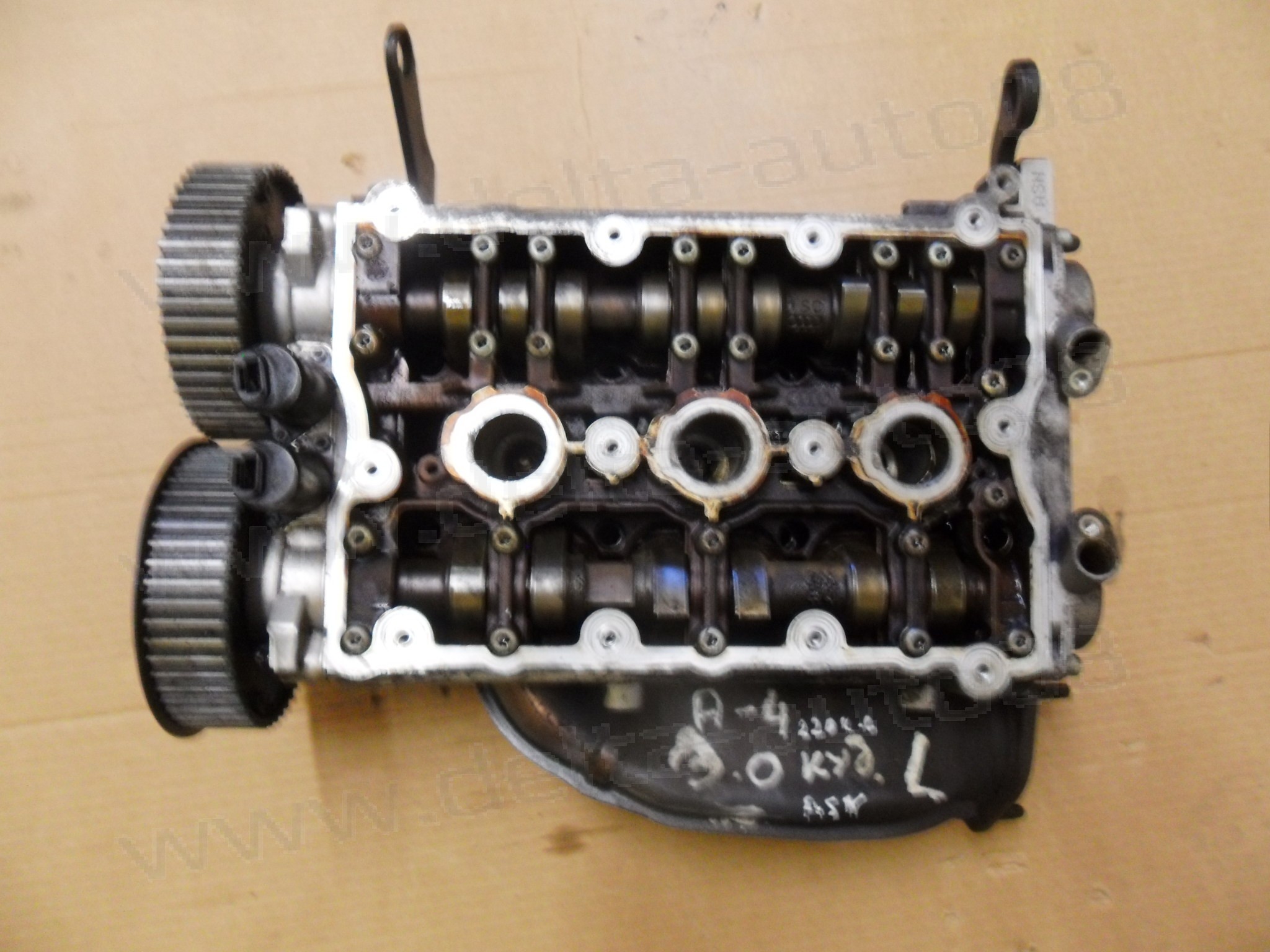 Цилиндрична глава за Audi A4 B6, A6 C5, 2001-2005г., Audi A8 D3, 2003-2010г., 3.0 i, 220к.с., 06C 103 373 F, 06C103373F, (ASN)