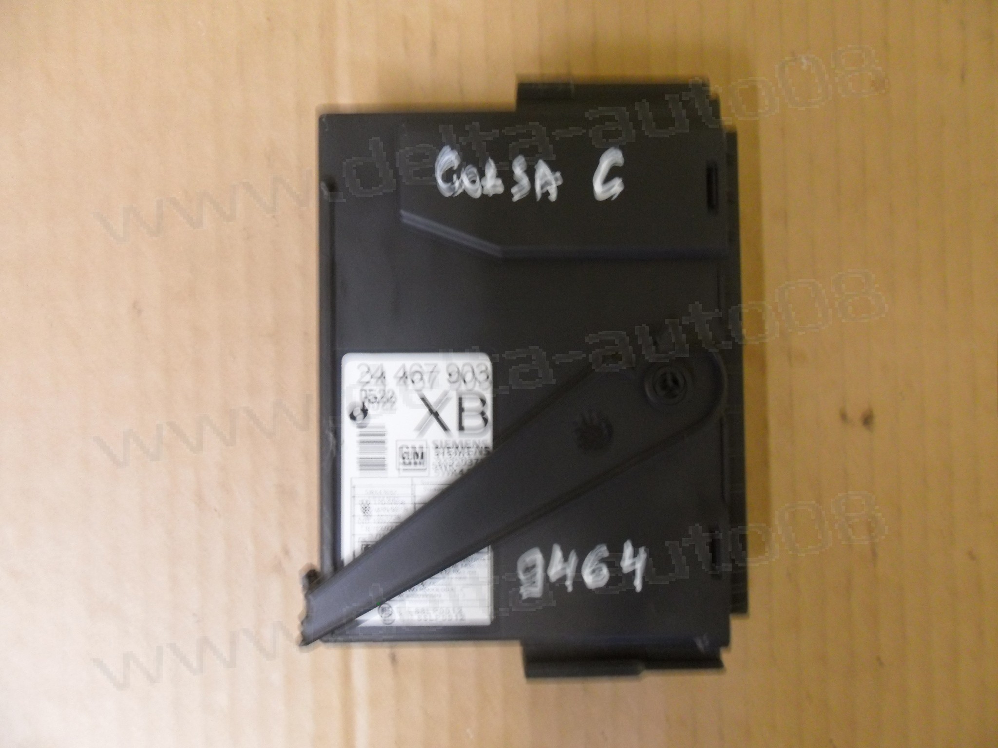 Комфорт контрол модул за Opel Corsa C, 24467903 XB, 24 467 903, 24467903, 5WK4 8664, 5WK48664, 313203739