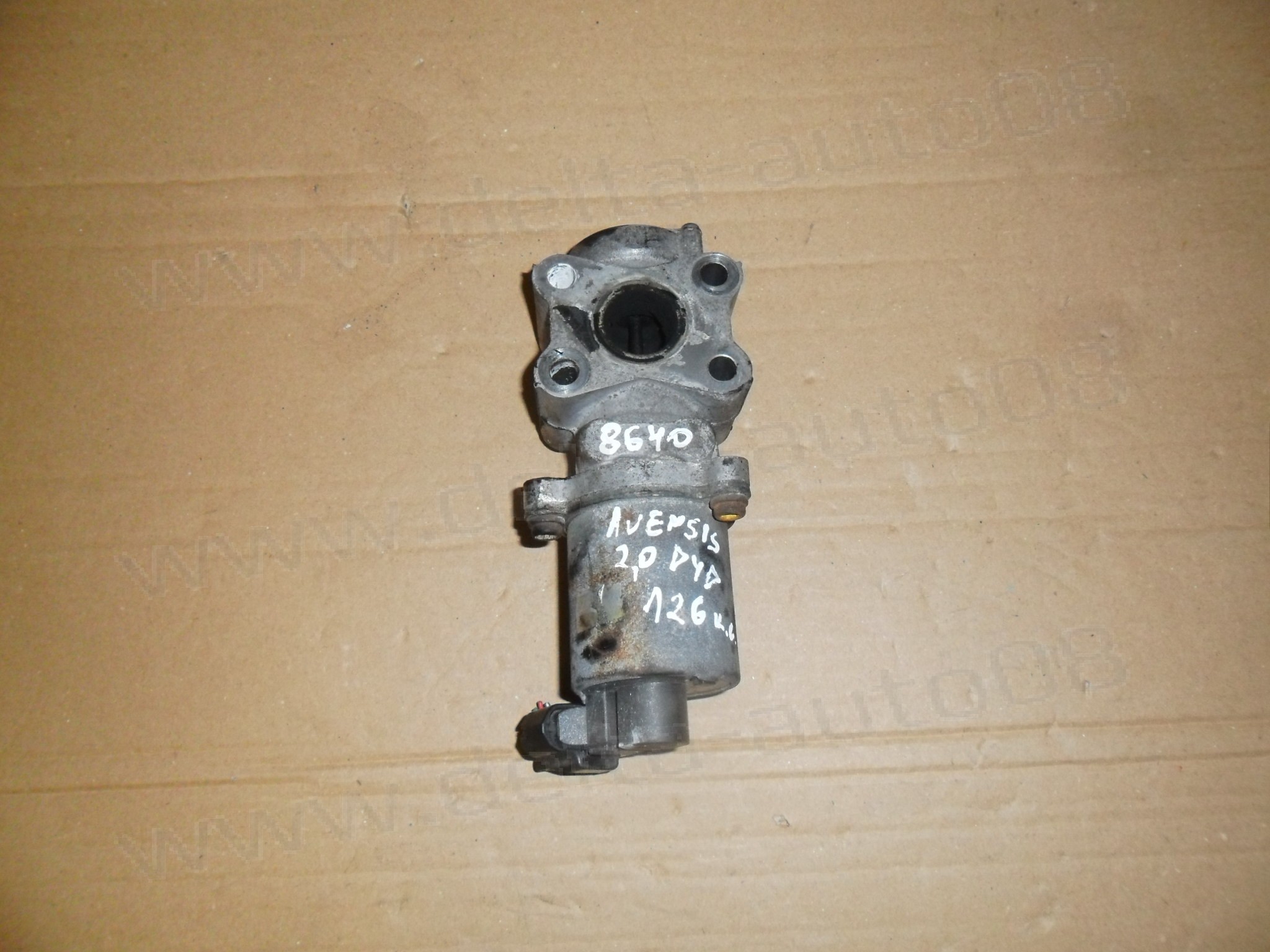 EGR клапан за Toyota Avensis, 2.0 D4D, 126к.с., 2003-2009г.