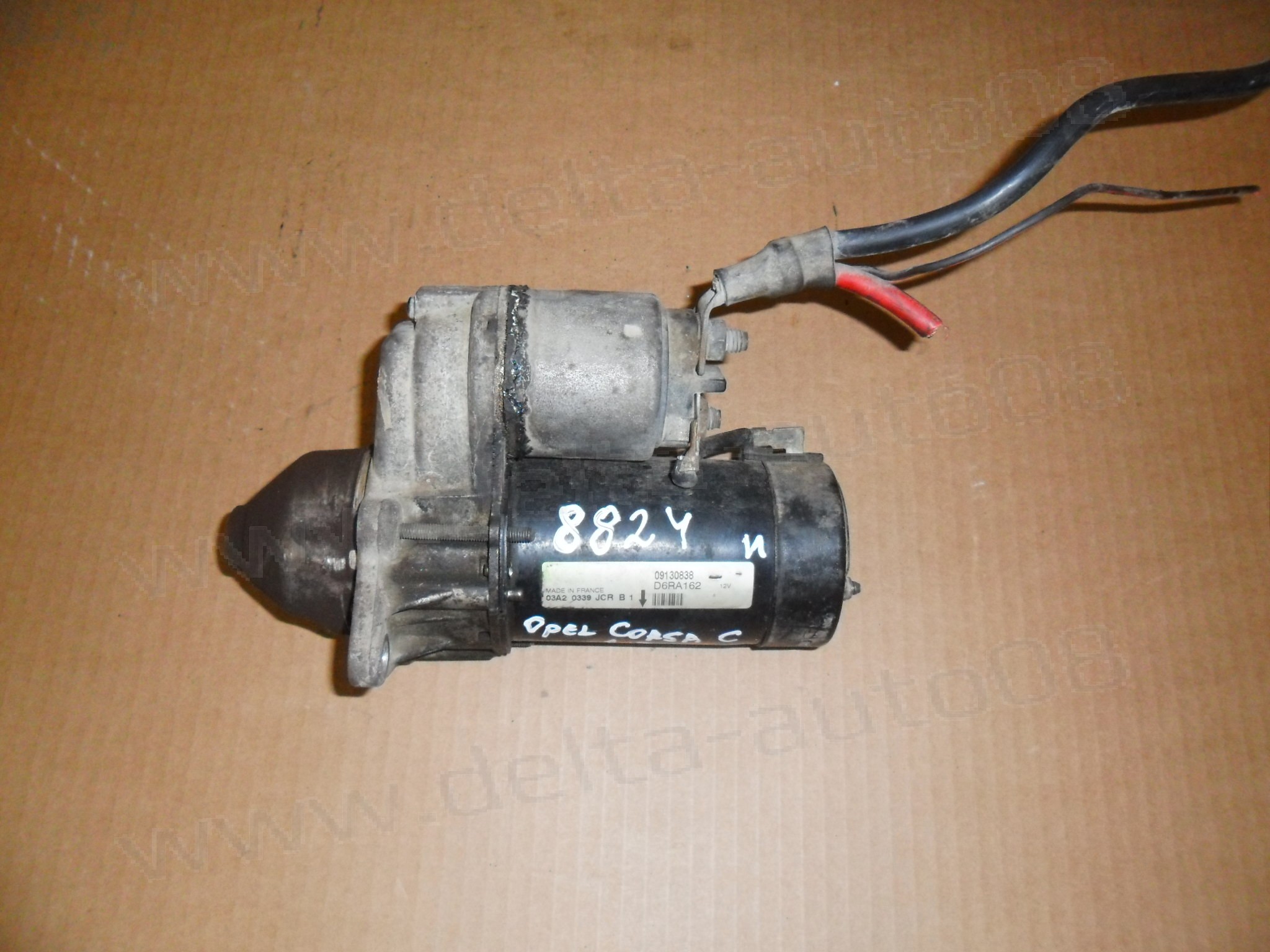 Стартер за Opel Corsa C, Astra G, 1.2, 1.6, 2000-2009г., 09130838, D6RA162