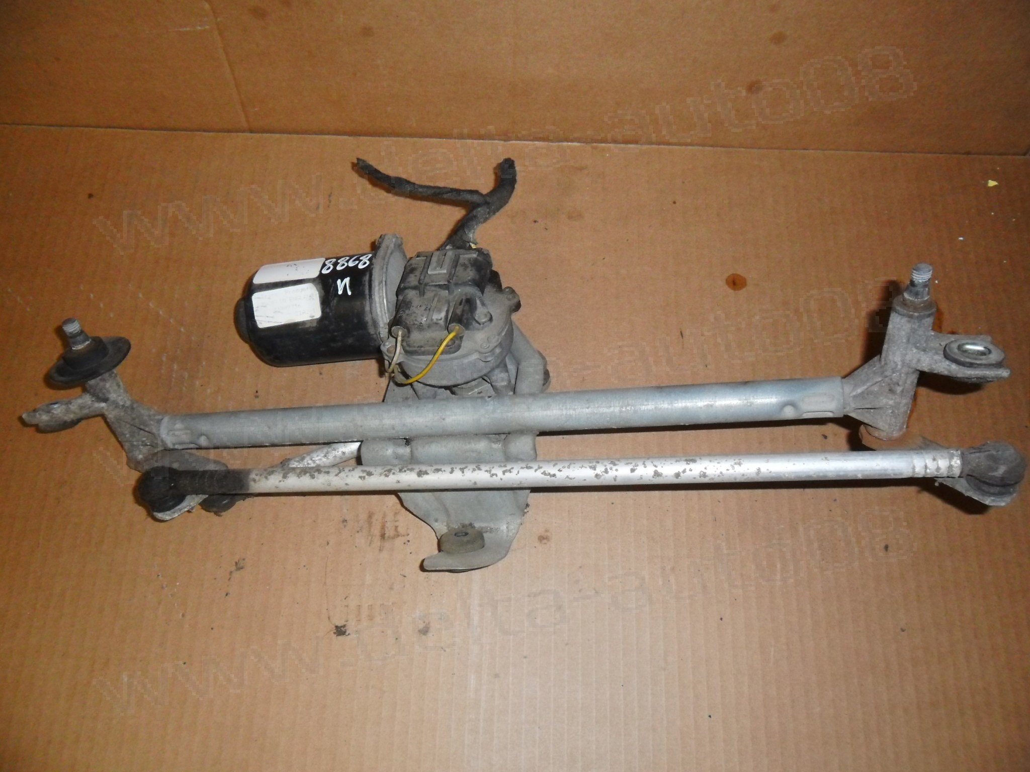 Механизъм, мотор предни чистачки, Opel Corsa C, 2000-2009г., 23002736