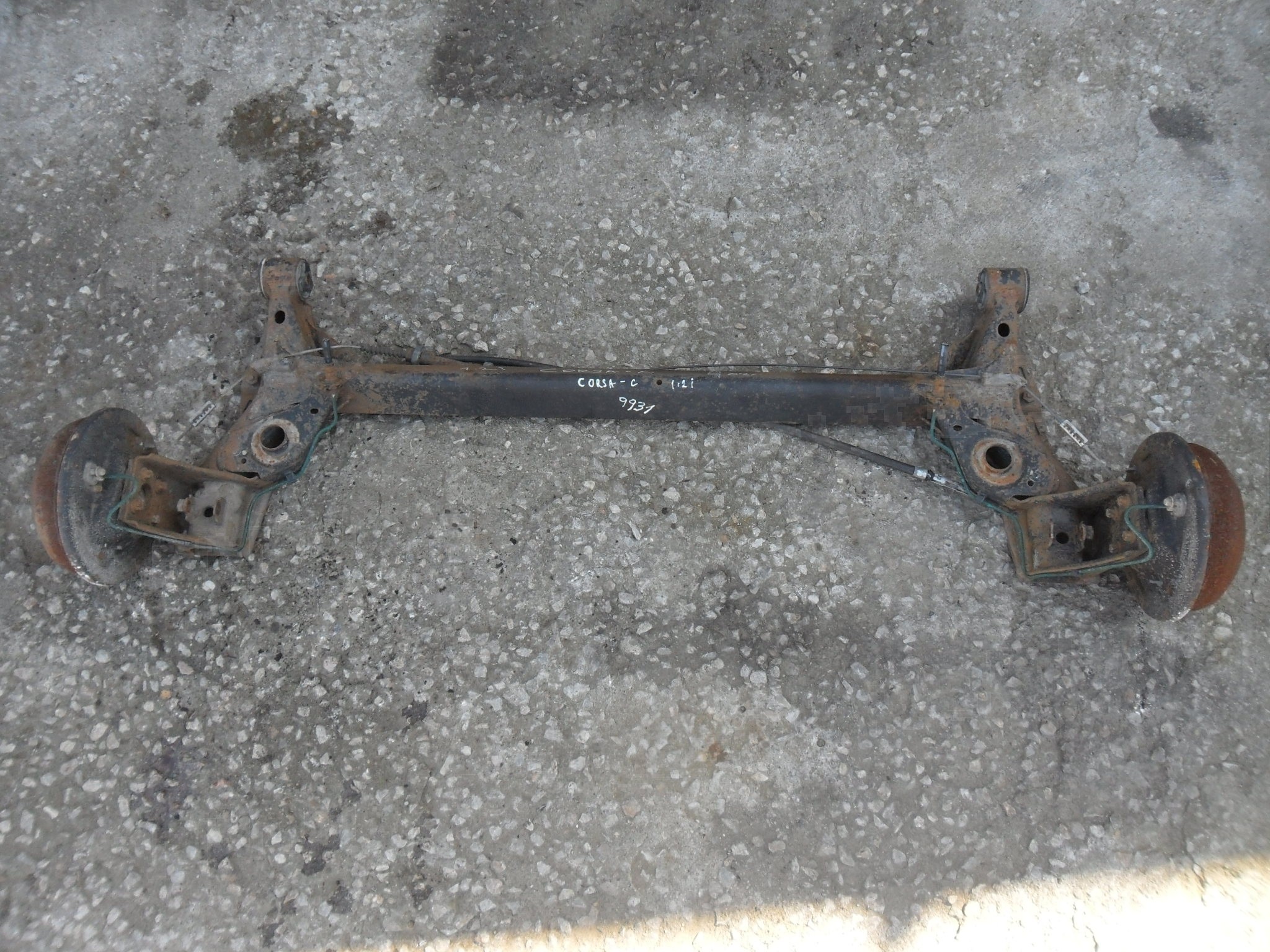Заден мост Opel Corsa C, 1.2 i, 2000-2009г.