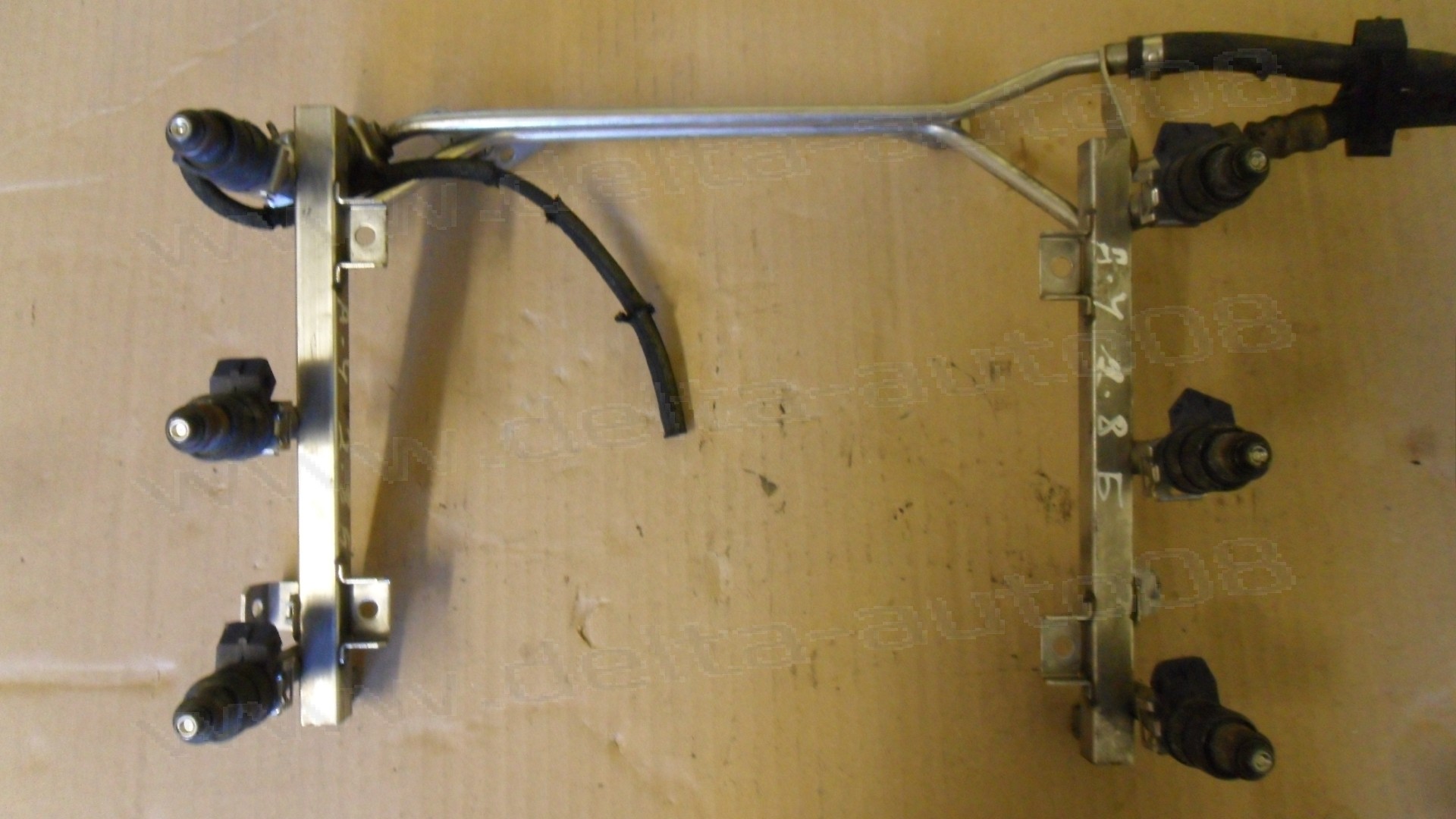 Горивна рейка, дюзи, клапан за Audi A4, A6, 2.8i, 1997-2005г., 078 133 681 R, 078133681R, 0 280 160 575, 0280160575
