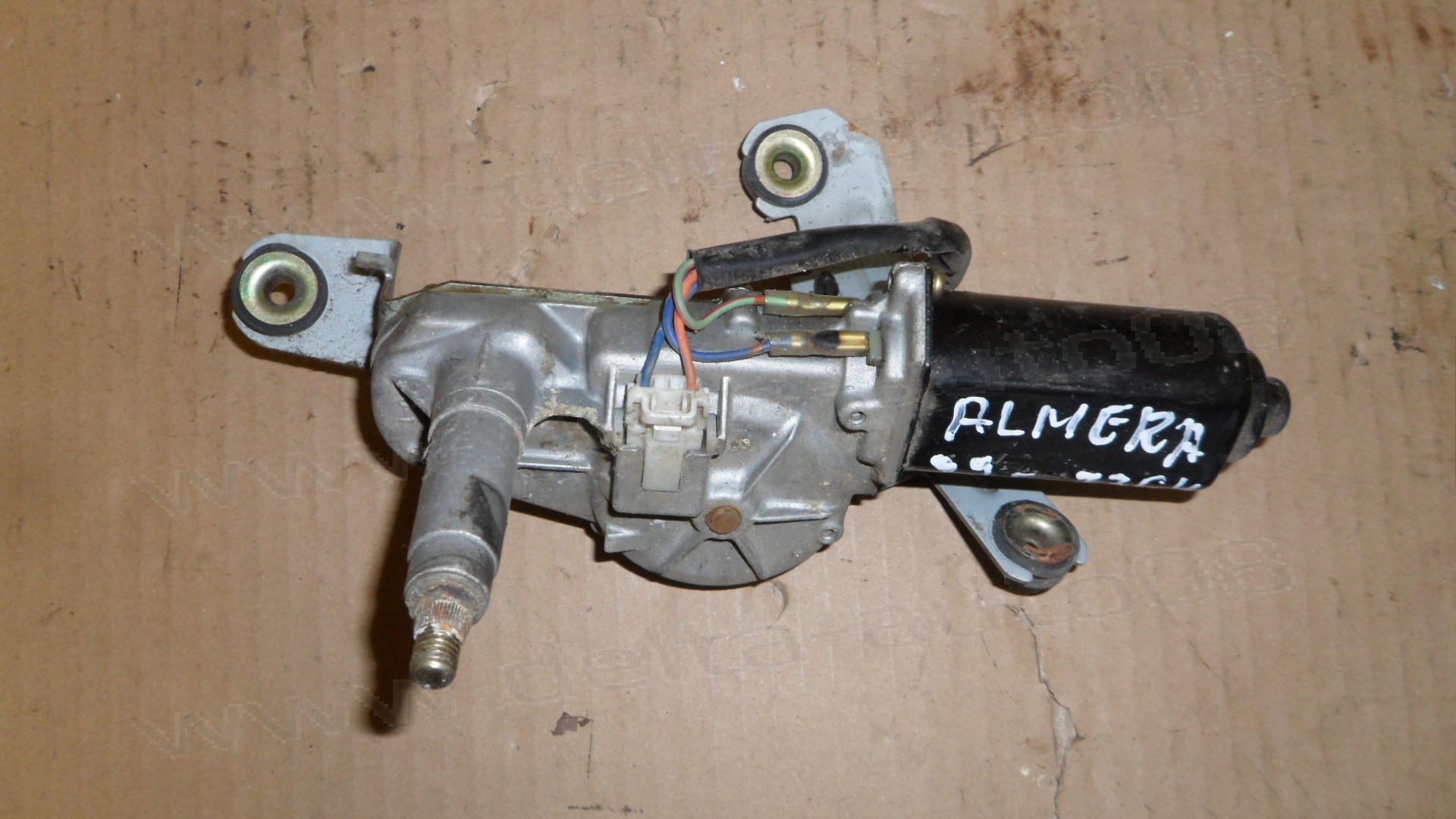 Мотор задна чистачка за Nissan Almera, хечбек, 1995-2000г., 287100N010, RW511M002N