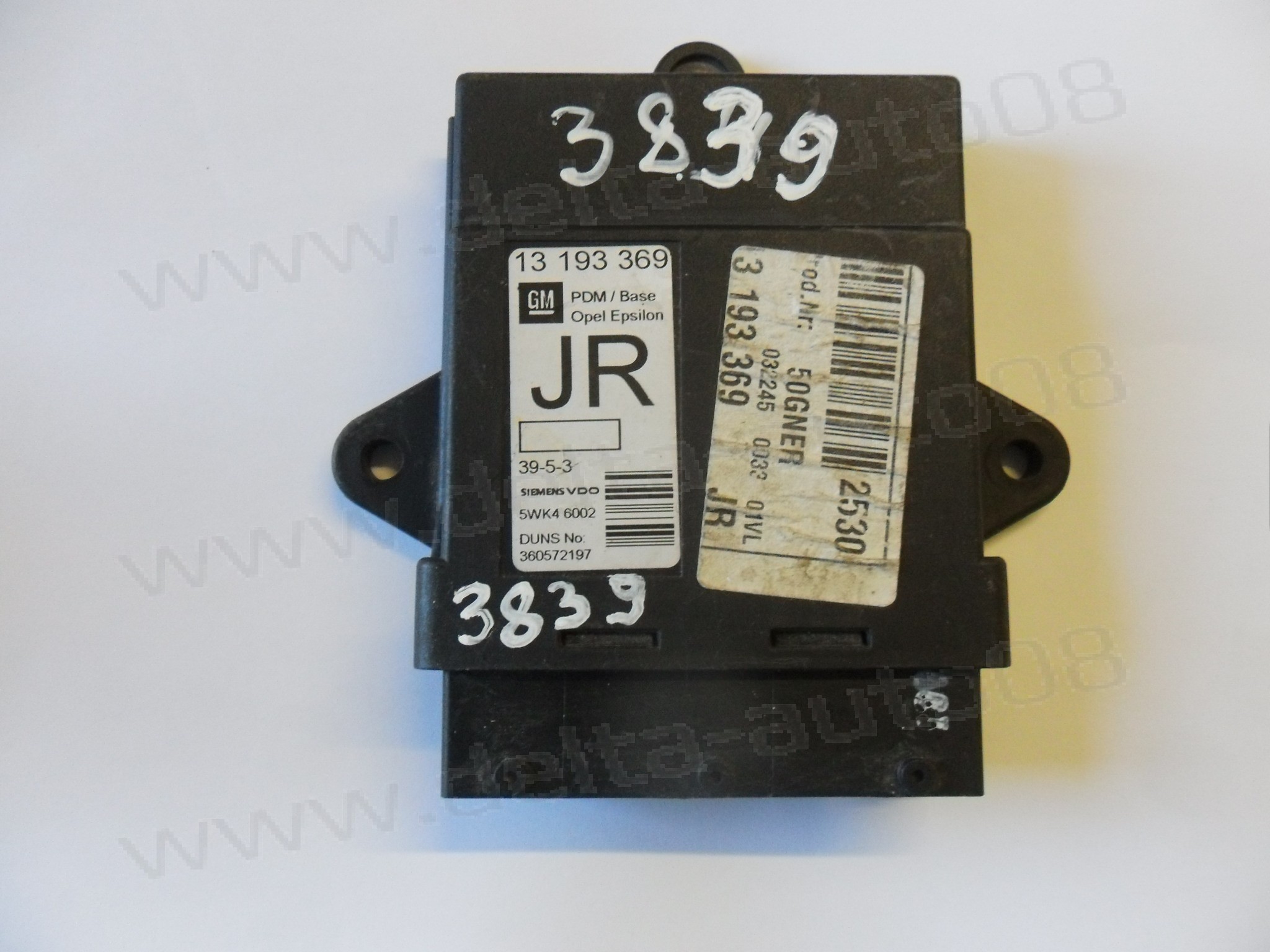 Модул врата за Opel Vectra C, 2002-2009г., 13 193 369, 13193369, 5WK4 6002, 5WK46002, 360572197, JR