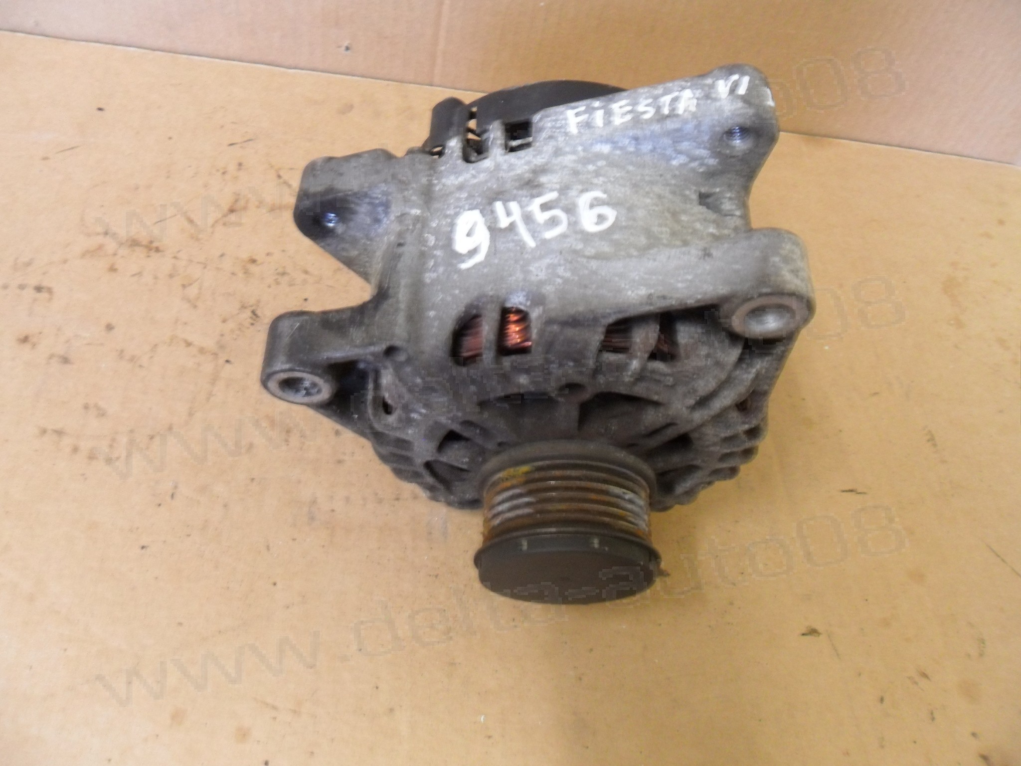 Генератор, Алтернатор, Ford Fiesta VI, VII, 1.4, 1.5, 1.6 TDCI, 2008-2012г., 2543427A, 8V21-10300-AB, 8V2110300AB