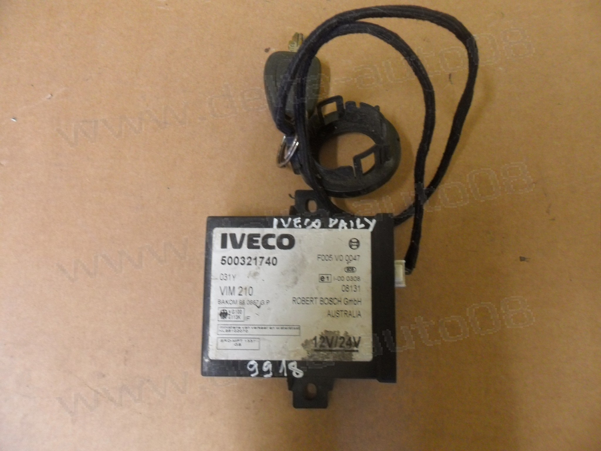 Модул, имобилайзер, чип за Iveco Daily, 500321740