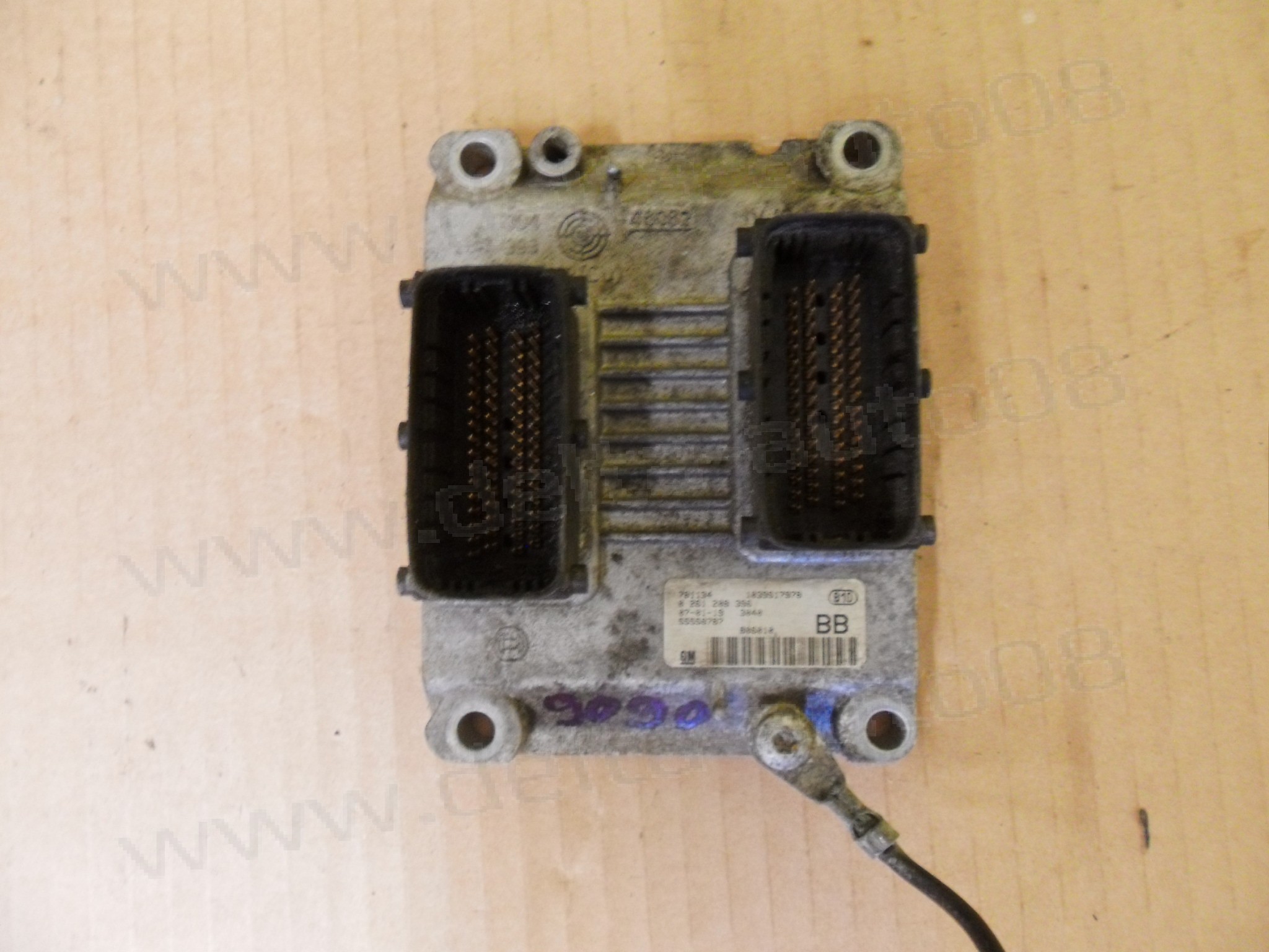 Компютър двигател за Opel Astra H, 1.4, 2004-2014г.,  0 261 208 396, 0261208396, 55558787 