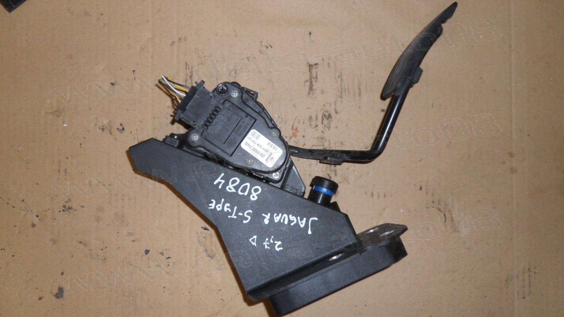 Педал газ за Jaguar S-Type 2.7 D, 2004-2007г., 2R83 9F836C, 2R839F836C, 6PV 008 737-01, 6PV008737-01, 4R83 9F836 LA, 4R839F836LA - автомат