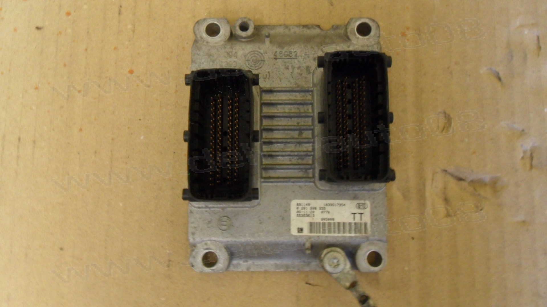 Компютър двигател за Opel Meriva, 1.4, 16V, 2003-2010г., 0 261 208 255, 0261208255, 55353613, 1039S17954