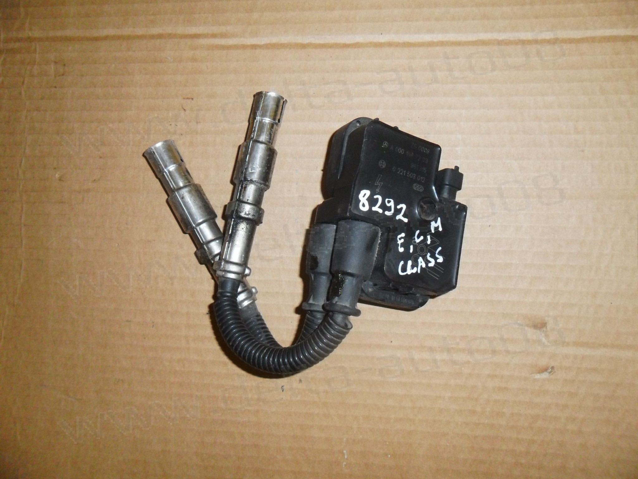 Бобина за Mercedes M-Class W163, ML, C-Class W202, CLK, E-Class W210, 1997-2005г., A 000 158 73 03, A0001587303, 0 221 503 012, 0221503012 