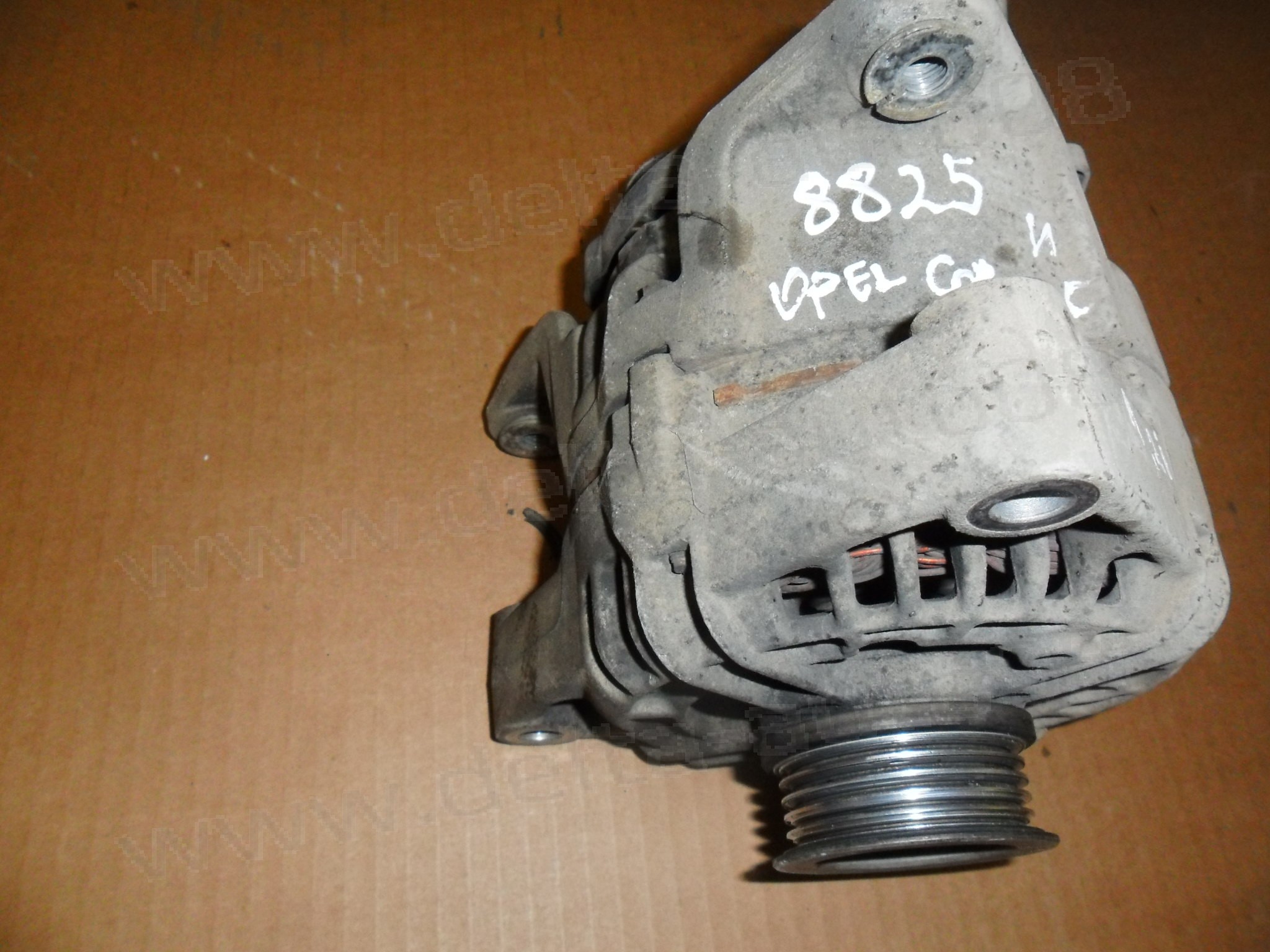 Генератор, Алтернатор, Opel Corsa C, Agila, Astra, 1.2, 2000-2009г., 0 124 415 023, 0124415023, 24 437 120, 24437120 
