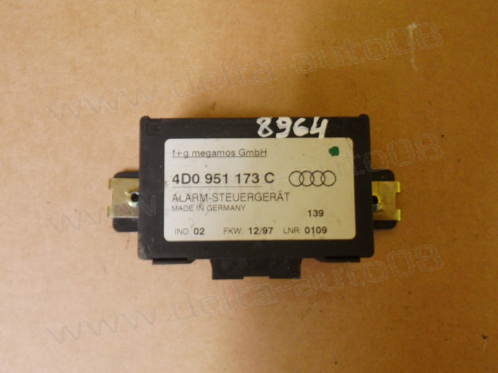 Модул аларма за Audi A4, A8, 1994-1999г., 4D0 951 173 C, 4D0951173C