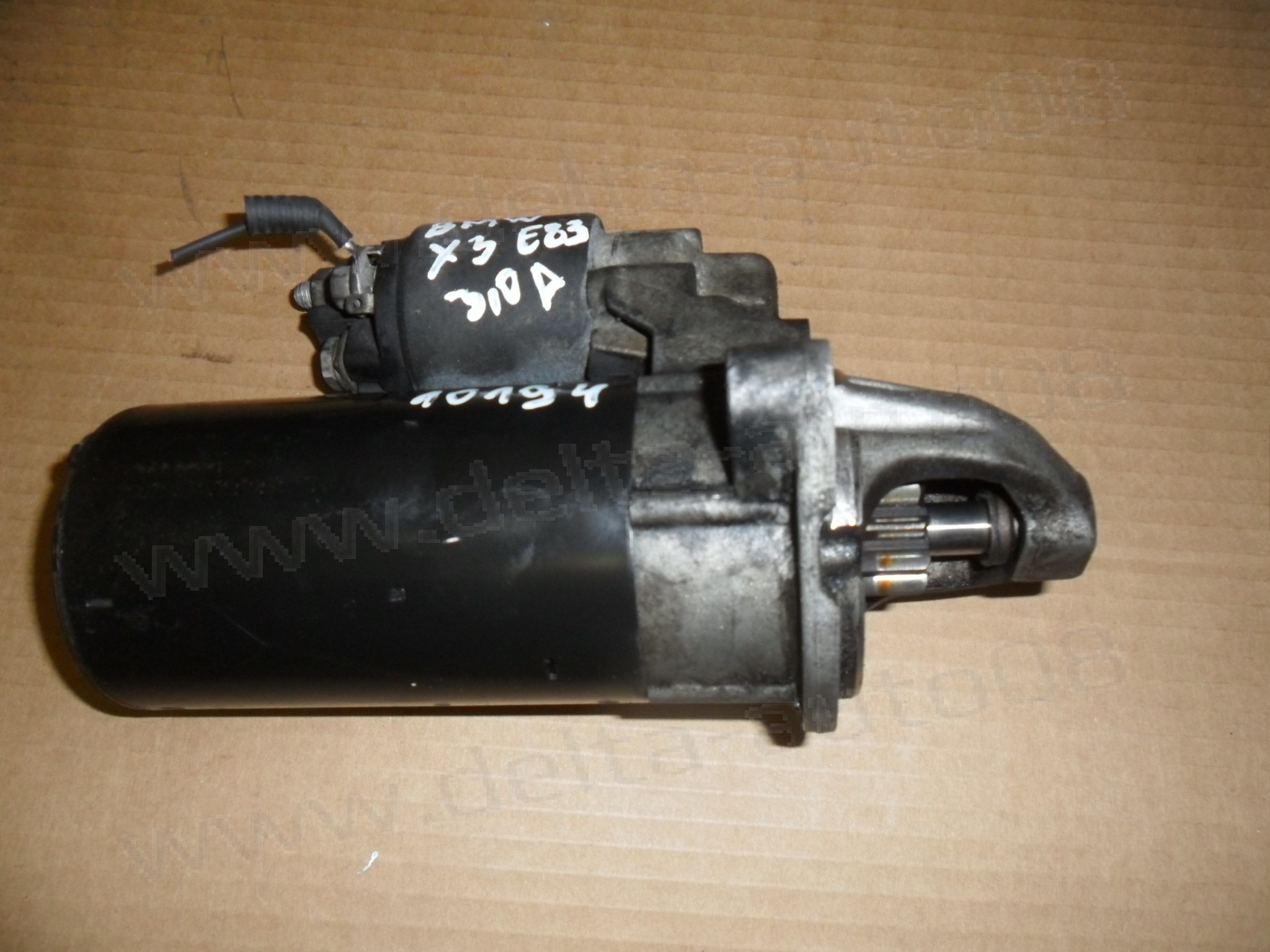 Стартер за BMW X3 E83, 3.0 D, 2003-2010г., 1241 7796892-02, 12417796892-02, 1241 779689202, 1241779689202, 0 001 115 046, 0001115046