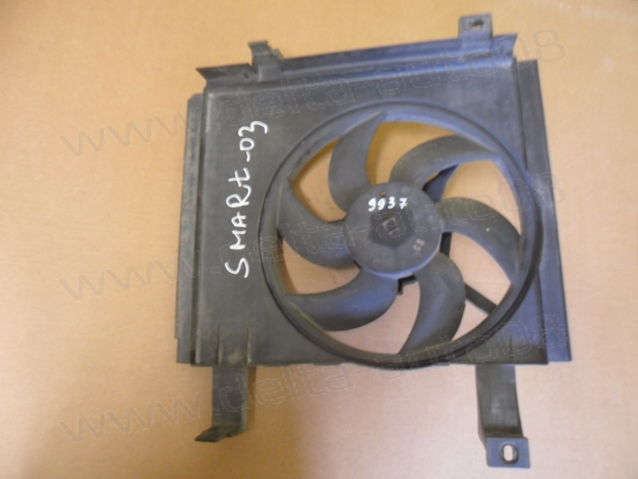 Вентилатор радиатор, Smart ForTwo Coupe 450, 0.7, 1998-2007г., 8240374, 001 3196 V002, 0013196V002, 000 3436 V008, 0003436V008
