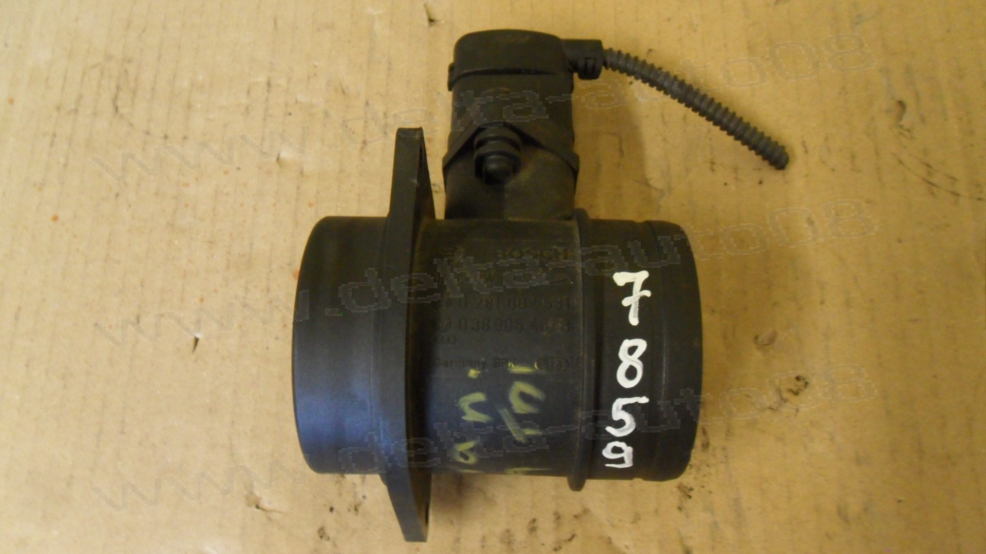 Дебитомер за Skoda, Audi, Seat, VW Touran, 0 281 002 531, 0281002531, 038 906 461 B, 038906461B 