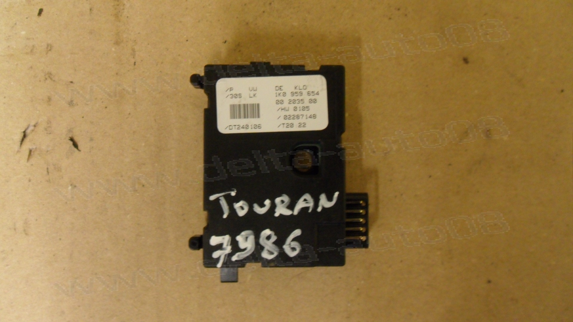 Сензор волан за Audi A3, VW Touran, Golf V, Skoda Octavia, 2003-2012г., 00203500, 00 2035 00, 1K0 959 654, 1K0959654 