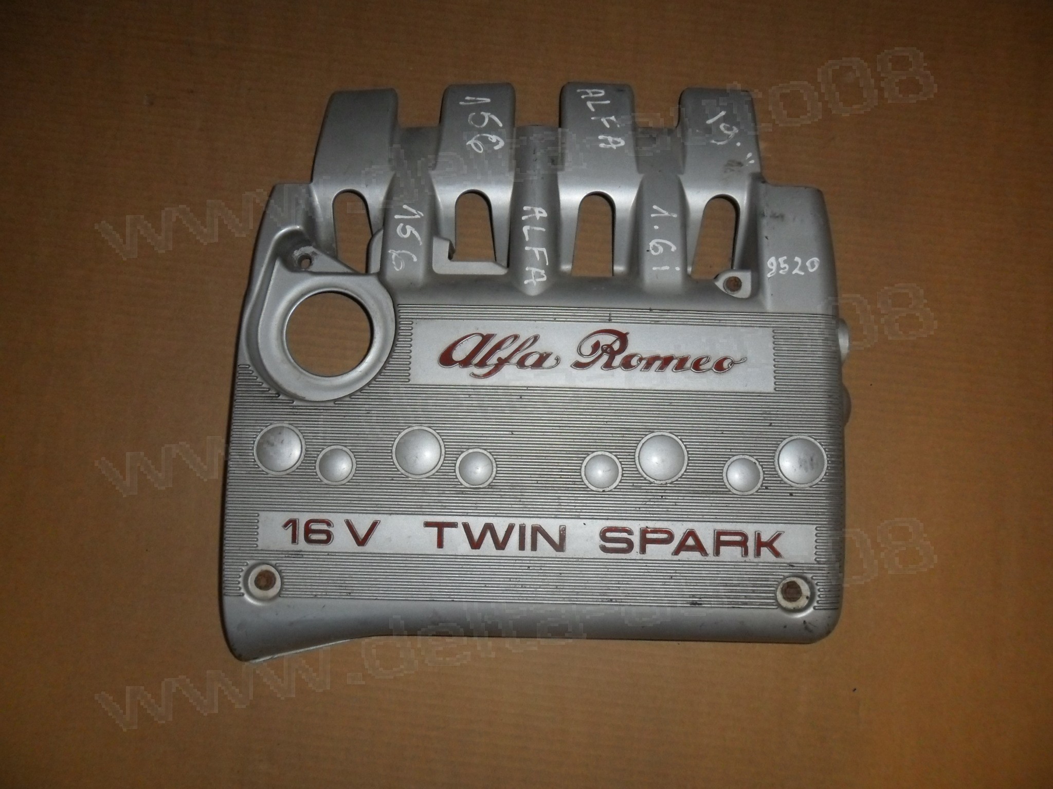 Декоративен капак двигател за Alfa Romeo 147, 156, 1997-2005г., 0 280 620 534, 0280620534