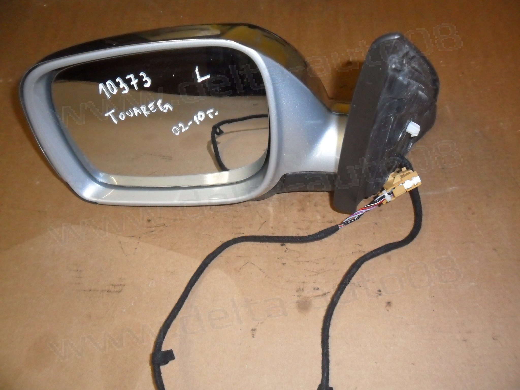 Огледало, ляво, VW Touareg I, 2002-2010г., E1010714