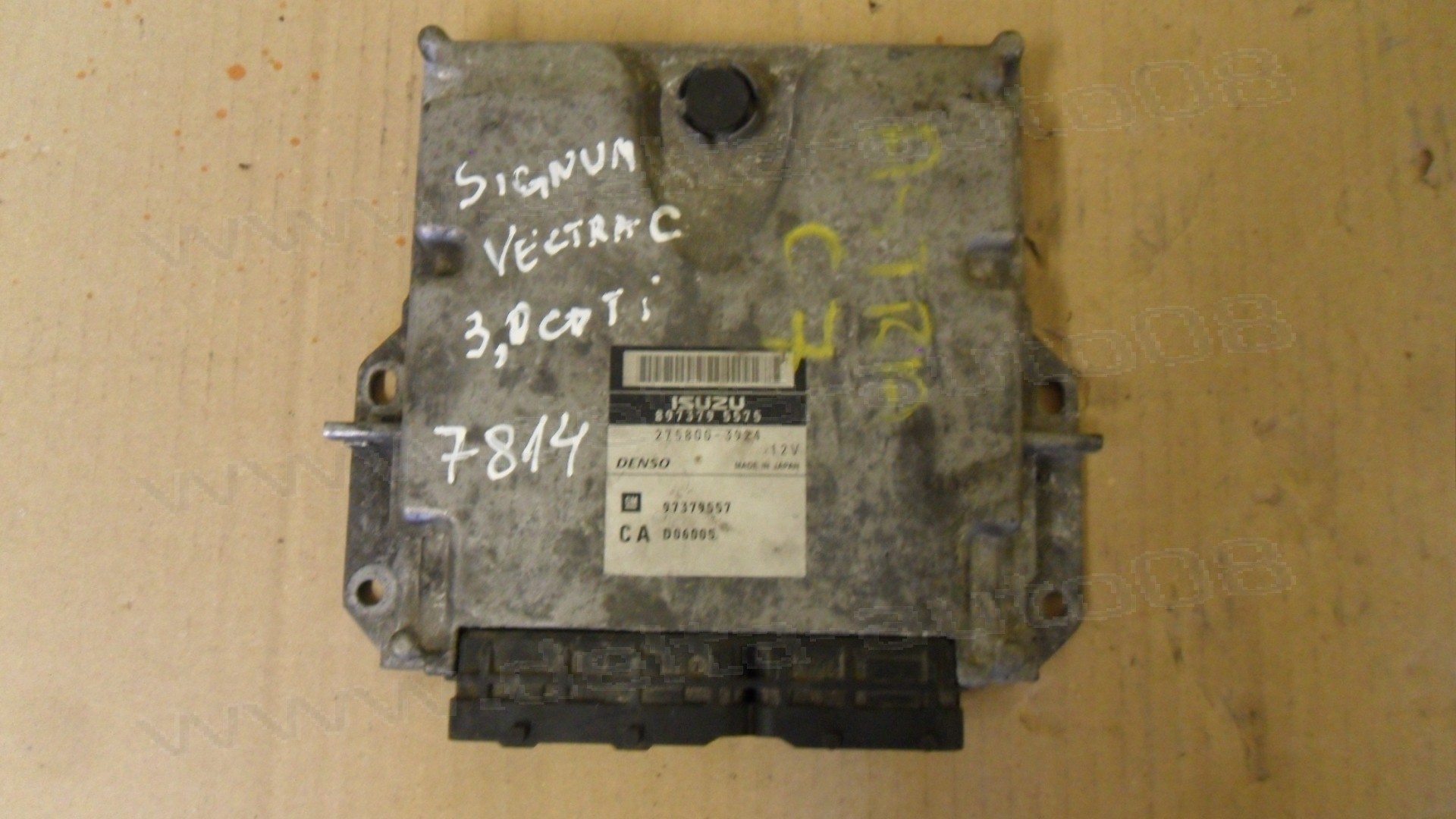 Компютър двигател за Opel Astra, Signum, Vectra, 3.0 CDTI, 2002-2008г., 897379-5575, 8973795575, 275800-3924, 2758003924, 97379557