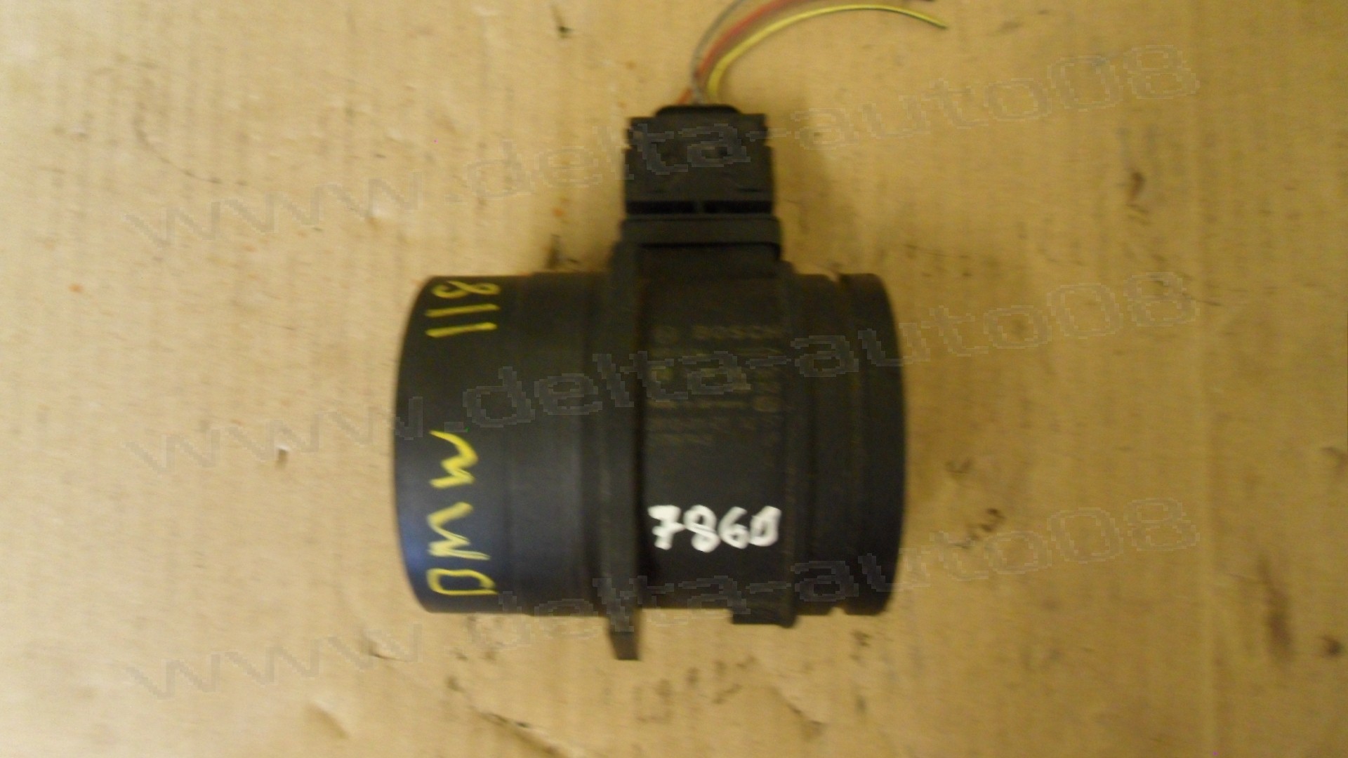 Дебитомер за BMW E87, E65, E90, 118 D, 318 D, 2007-2011г., 0 281 002 567 0281002567, 7 788 743, 7788743