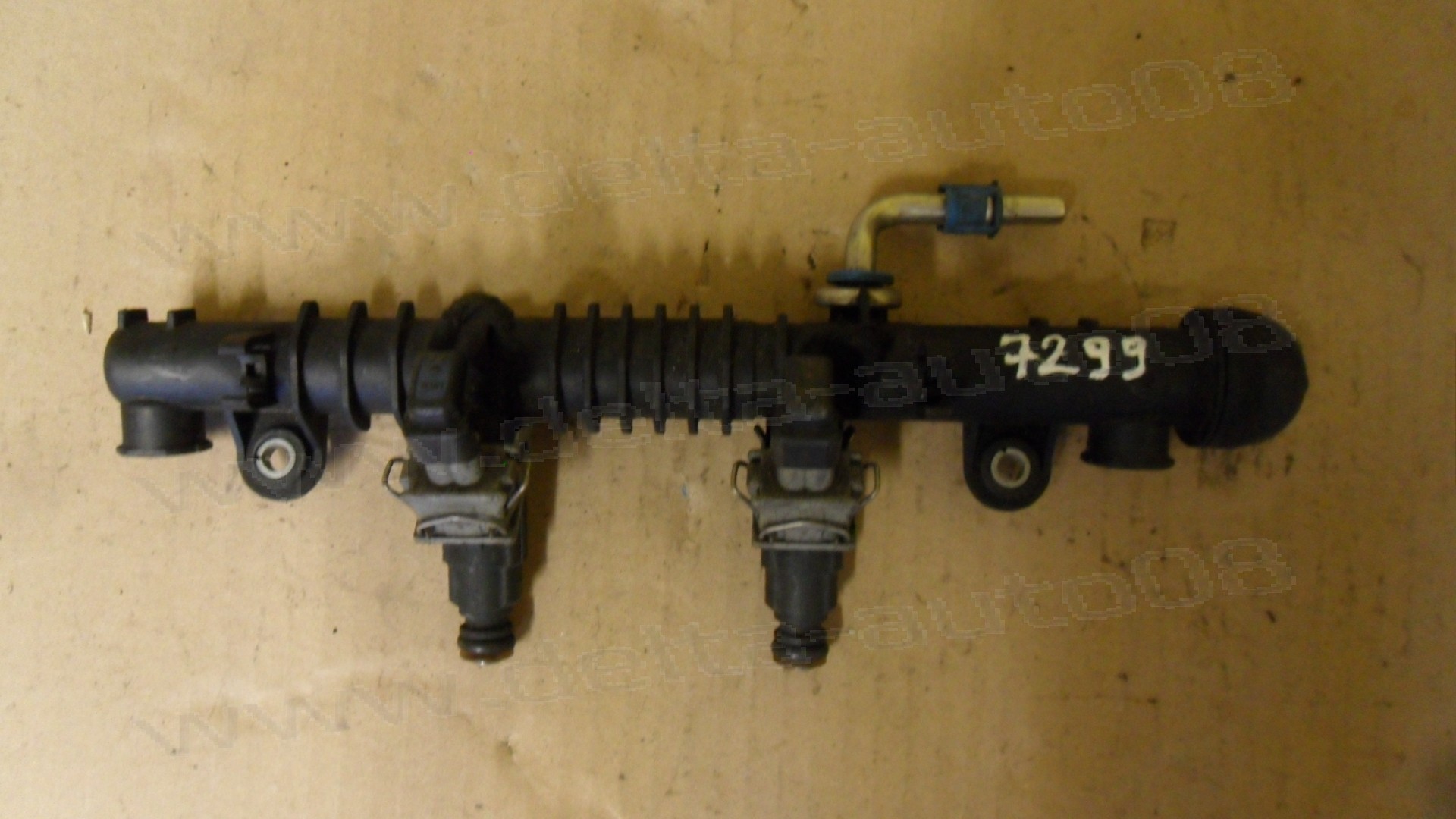 Горивна рейка, дюзи за Opel Corsa, 1.2i, 2000-2009г., 1 928 404 261, 1928404261, 0 280 151076, 0280151076