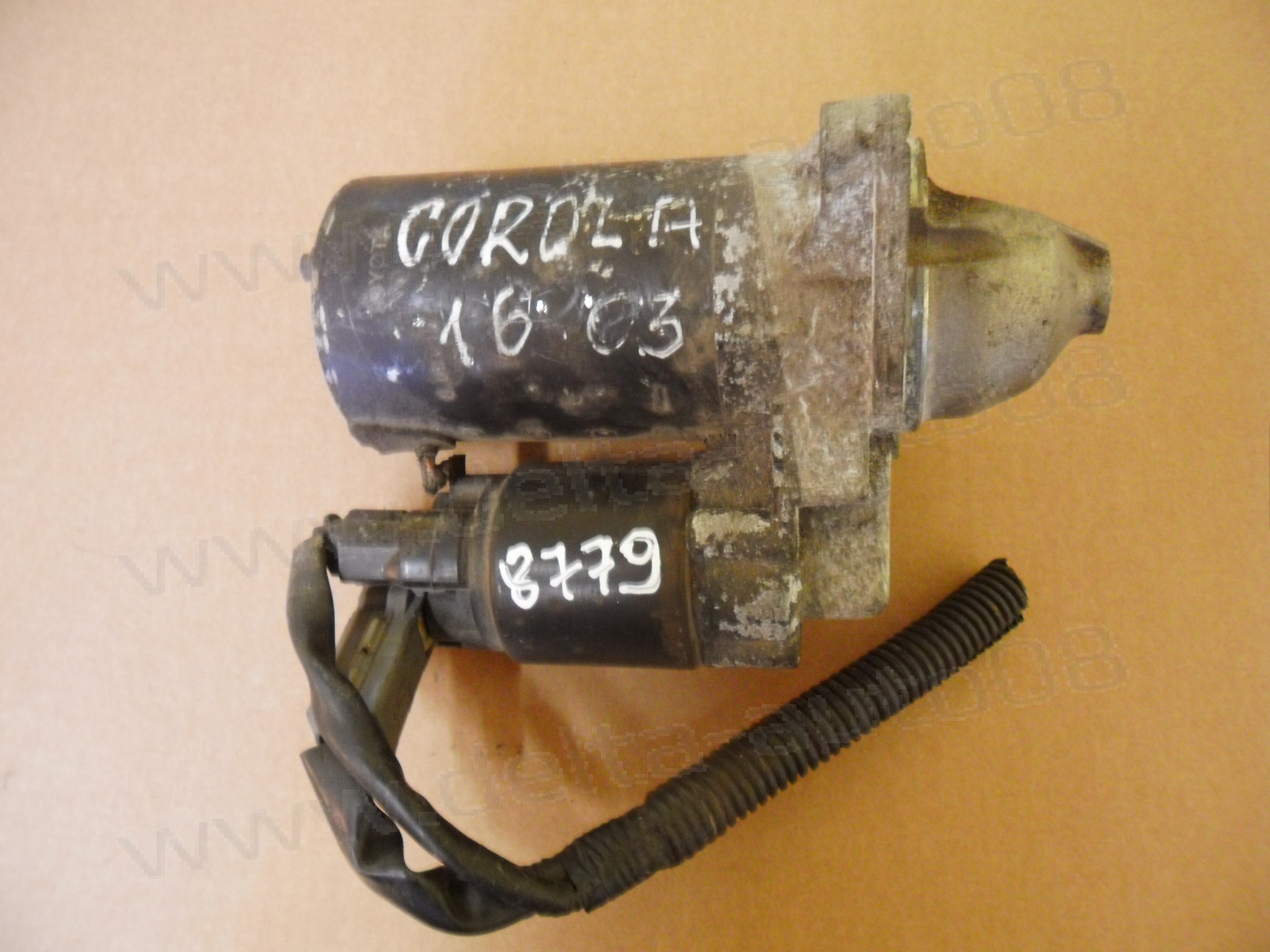 Стартер за Toyota Corolla, Avensis, 1.6, 1.8, 2001-2009г., 0 001 107 088, 0001107088, 28100-0D030, 281000D030