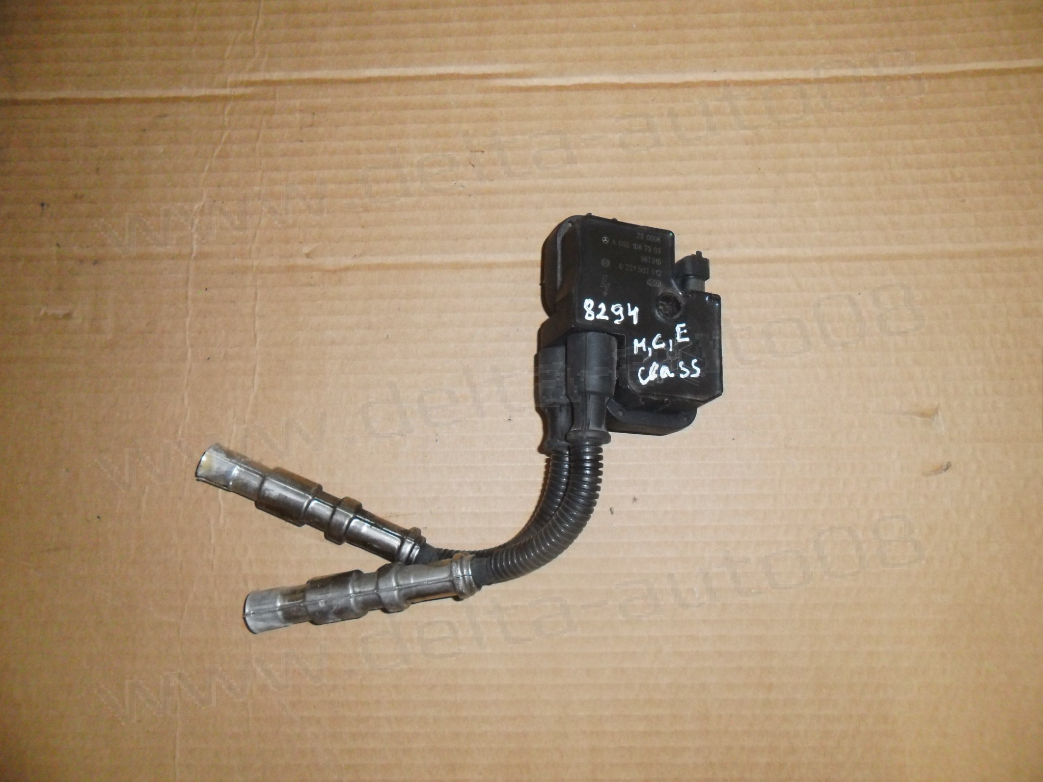 Бобина за Mercedes M-Class W163, ML, C-Class W202, CLK, E-Class W210, 1997-2005г., A 000 158 73 03, A0001587303, 0 221 503 012, 0221503012 