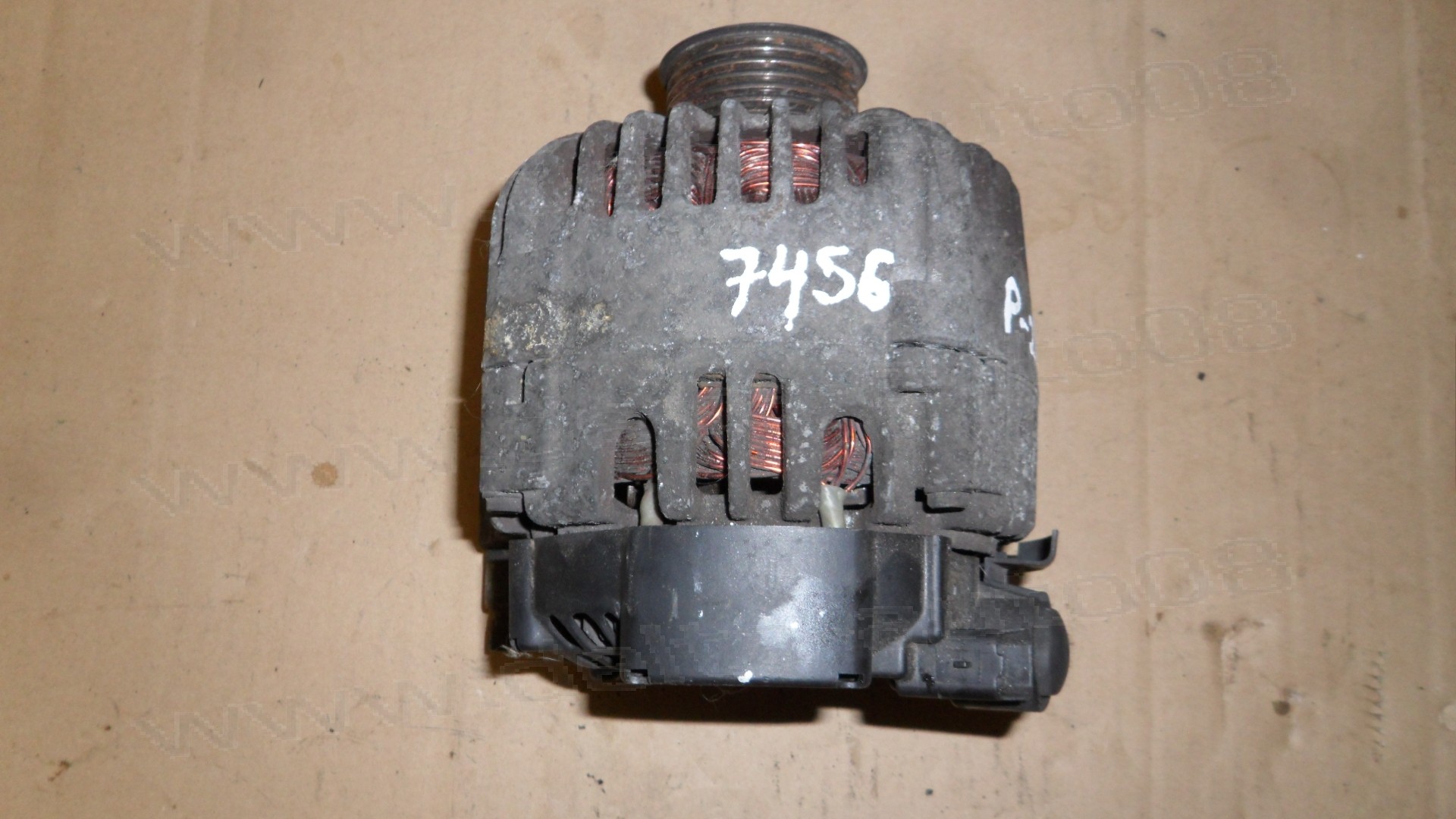 Генератор, алтернатор, Peugeot 206, Citroen C3, 1.4 HDI, 1998-2012г., 96 464762 80, 9646476280, 2542704A, TG15C022, 404770210 