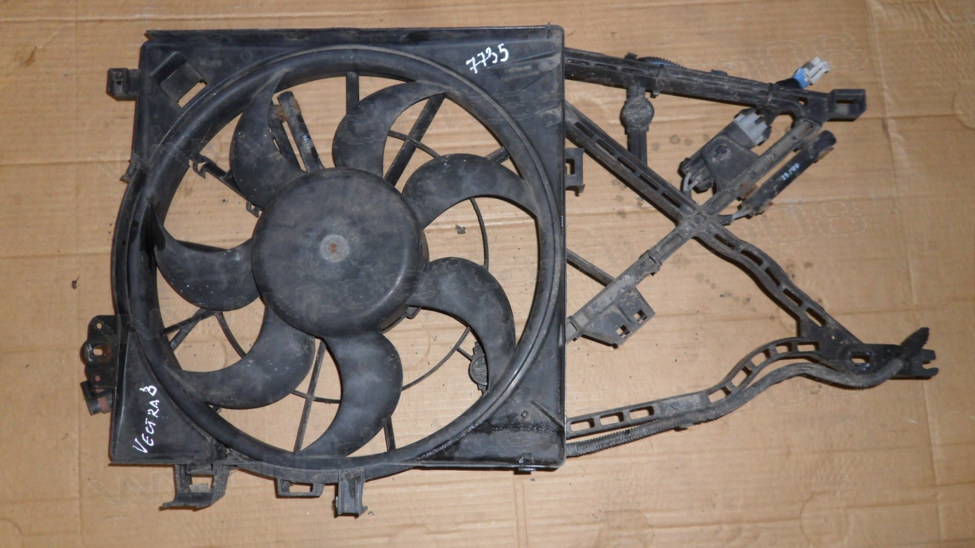 Перка охлаждане за Opel Vectra B, 1.6, 1.8, 2.0I, 1995-2003г., 3135103339