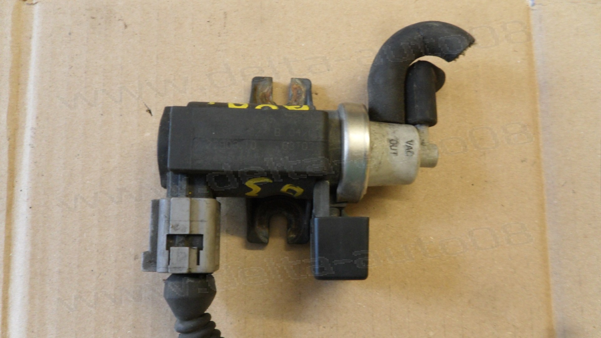 Вакуум клапан за Audi A4, 1.9 TDI, 2000-2006г., 8E0 906 627 B, 8E0906627B, 7.22903.10, 72290310 