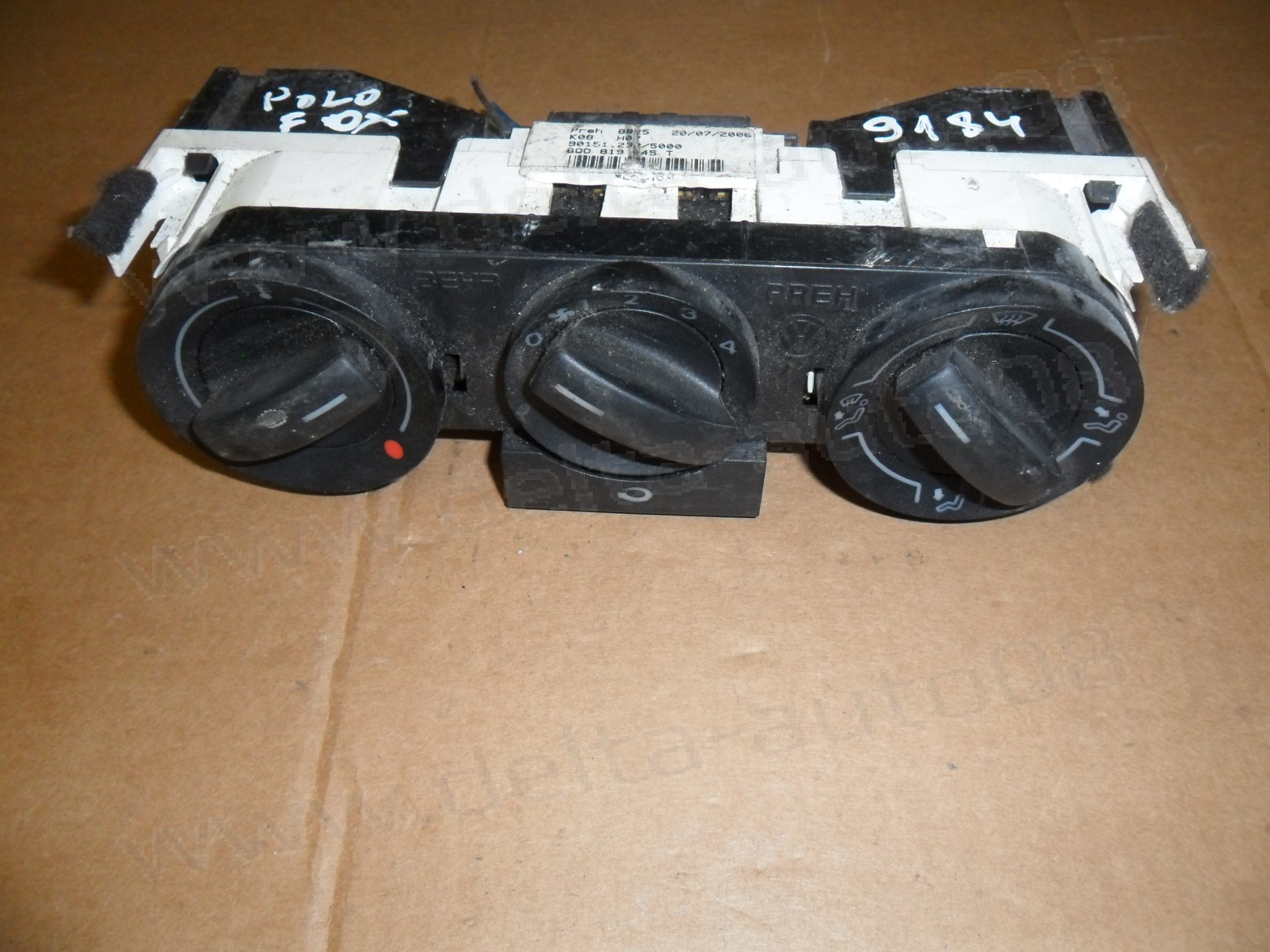 Панел парно за VW Fox, Polo, 2005-2011г., 6Q0 819 045 T, 6Q0819045T 