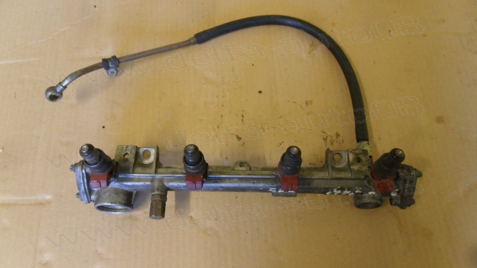 Горивна рейка, дюзи за Mercedes CLK, C-Class, 2.0i, 1997-2002г., R 111 078 10 45, R1110781045, A1110780391 