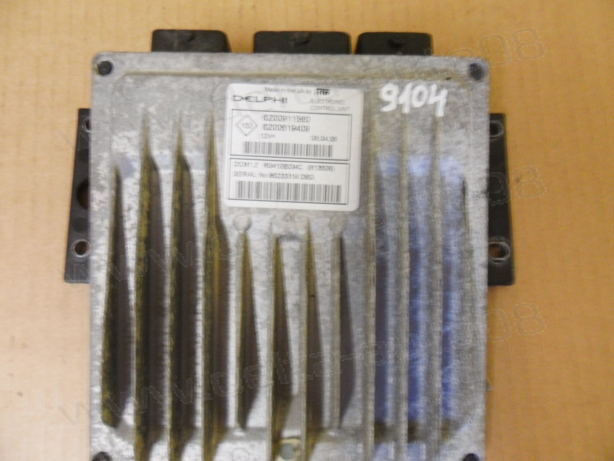 Компютър двигател за Renault Kangoo, Clio III, Megane, Nissan Note, 1.5 DCI, 8200911560, 8200619409