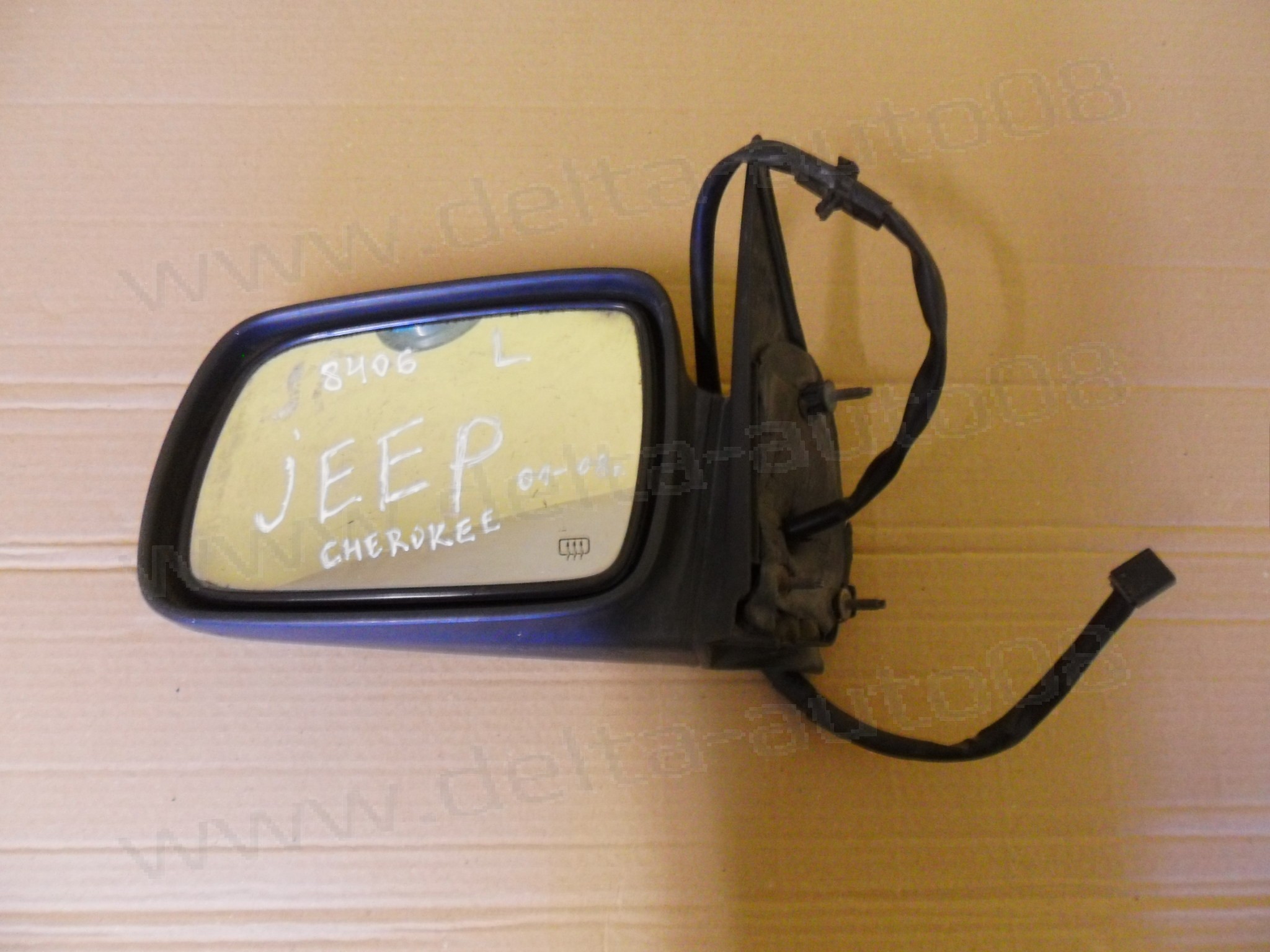 Огледало ляво за Jeep Grand Cherokee, 2001-2008г., E1010453 
