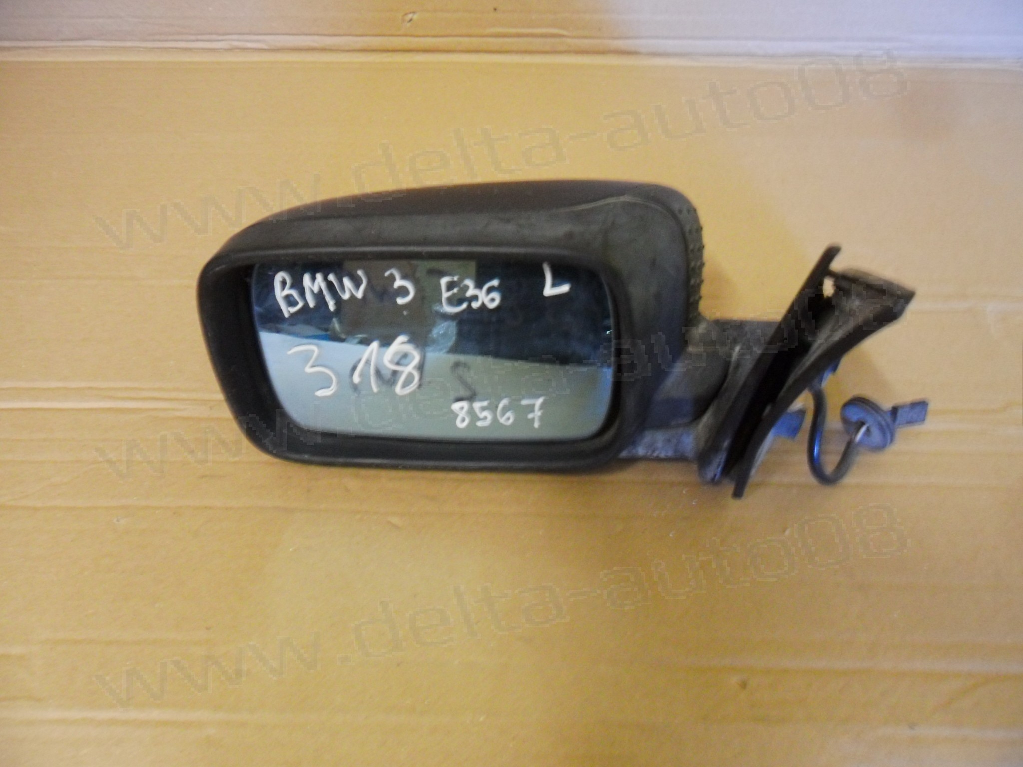 Огледало ляво за BMW 3, E36, 1990-1998г., електрическо