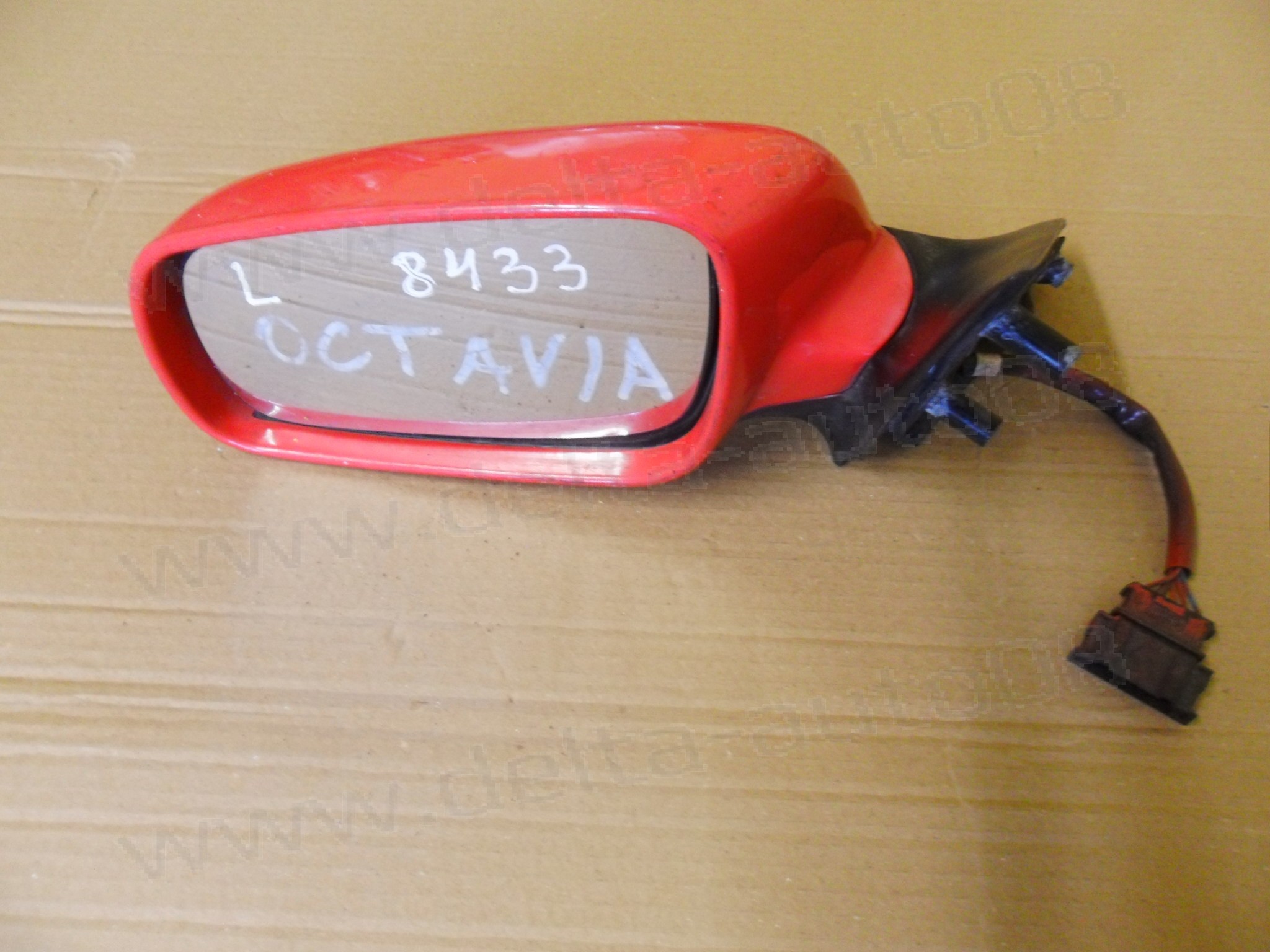 Огледало ляво, Skoda Octavia, 1996-2004г., електрическо