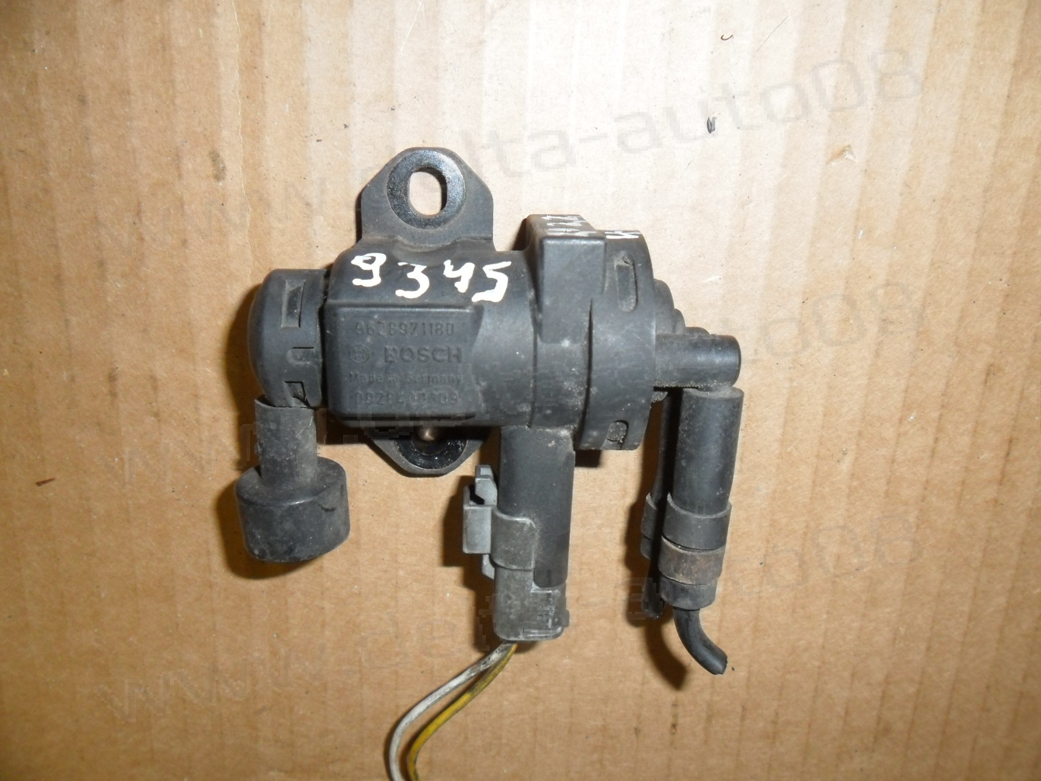 Вакуум клапан за Peugeot 2.0, 2.2 HDi, Citroen, 9628971180, 0928400309
